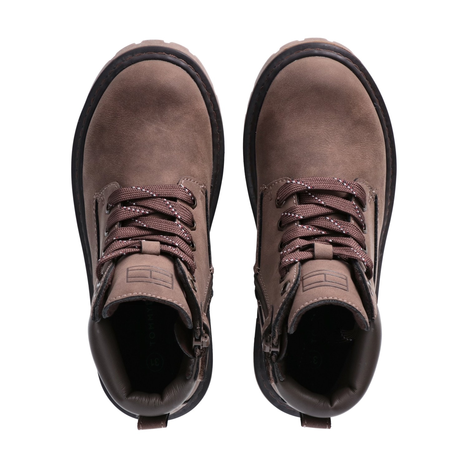 Tommy Hilfiger Schnürboots, Chunky Boots, Winterboots mit Blockabsatz