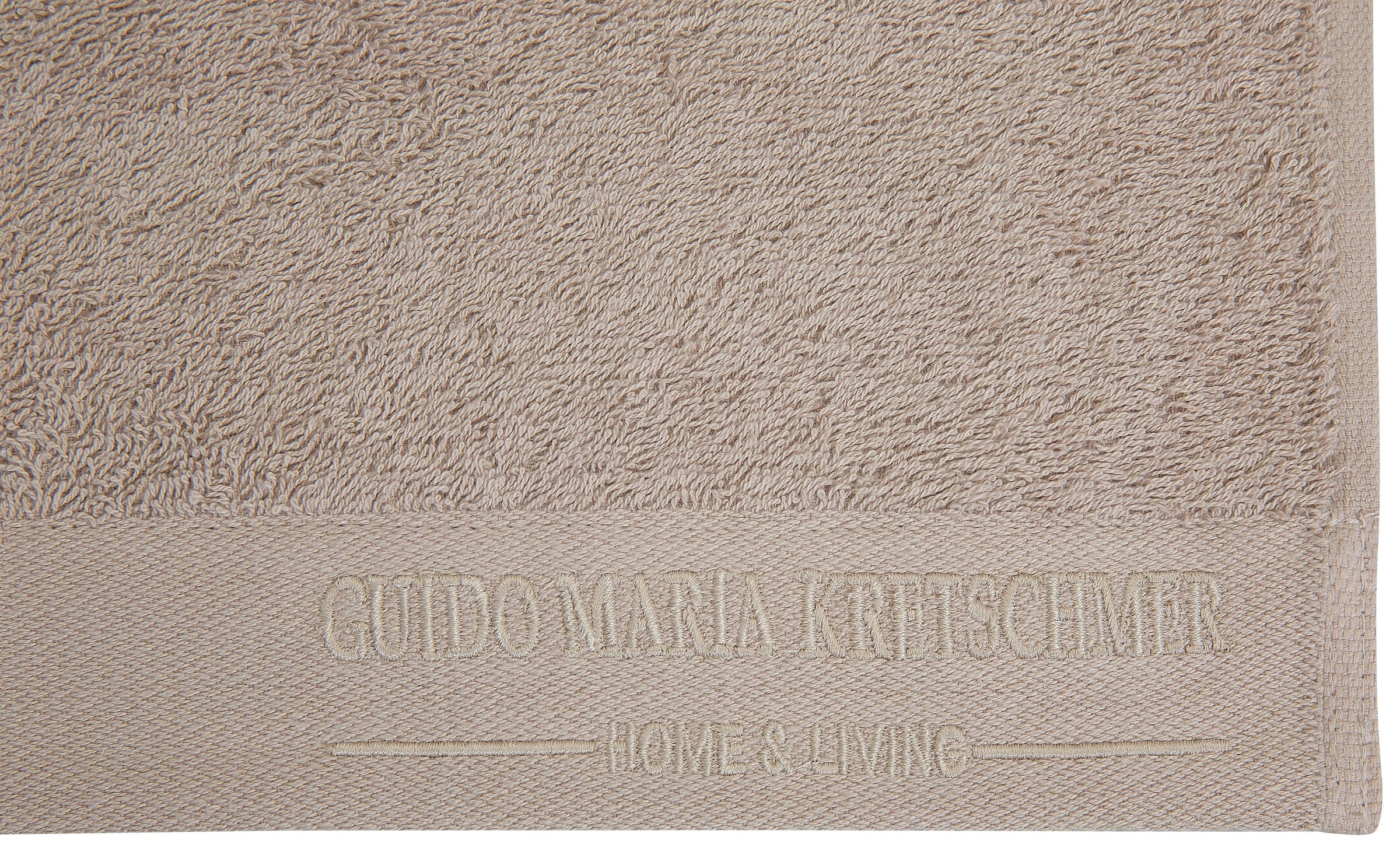 Guido Maria Kretschmer Home&Living Handtuch Set »Mila«, Set, 5 tlg., Walkfrottee, mit GMK Logo, democratichome edition