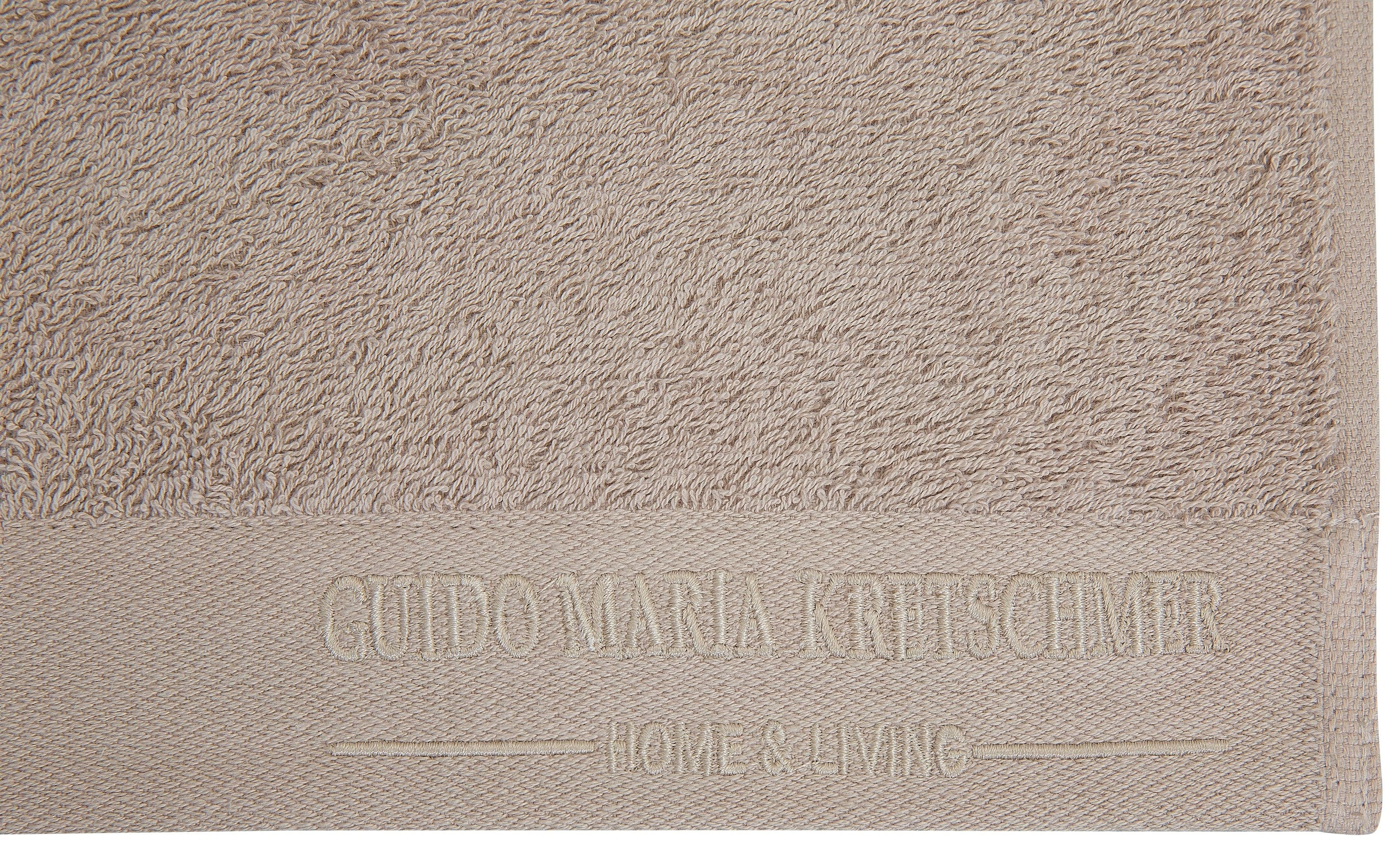 democratichome Walkfrottee, GMK kaufen Kretschmer edition Guido Logo, tlg., »Mila«, Handtuch Set 5 im mit Home&Living Online-Shop Set, Maria