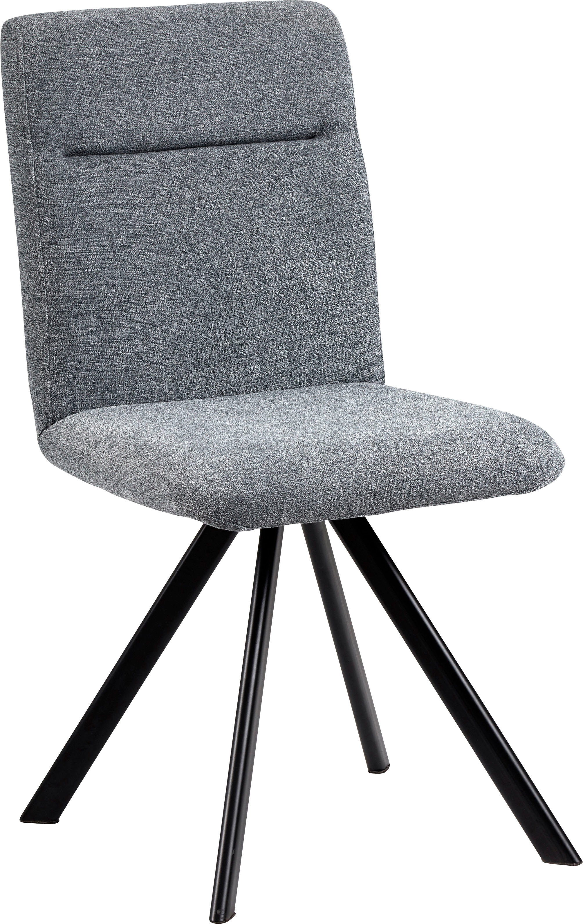 massivline&more 4-Fußstuhl »Martina 200« () Gestell aus Metall schwarz, 2er günstig online kaufen