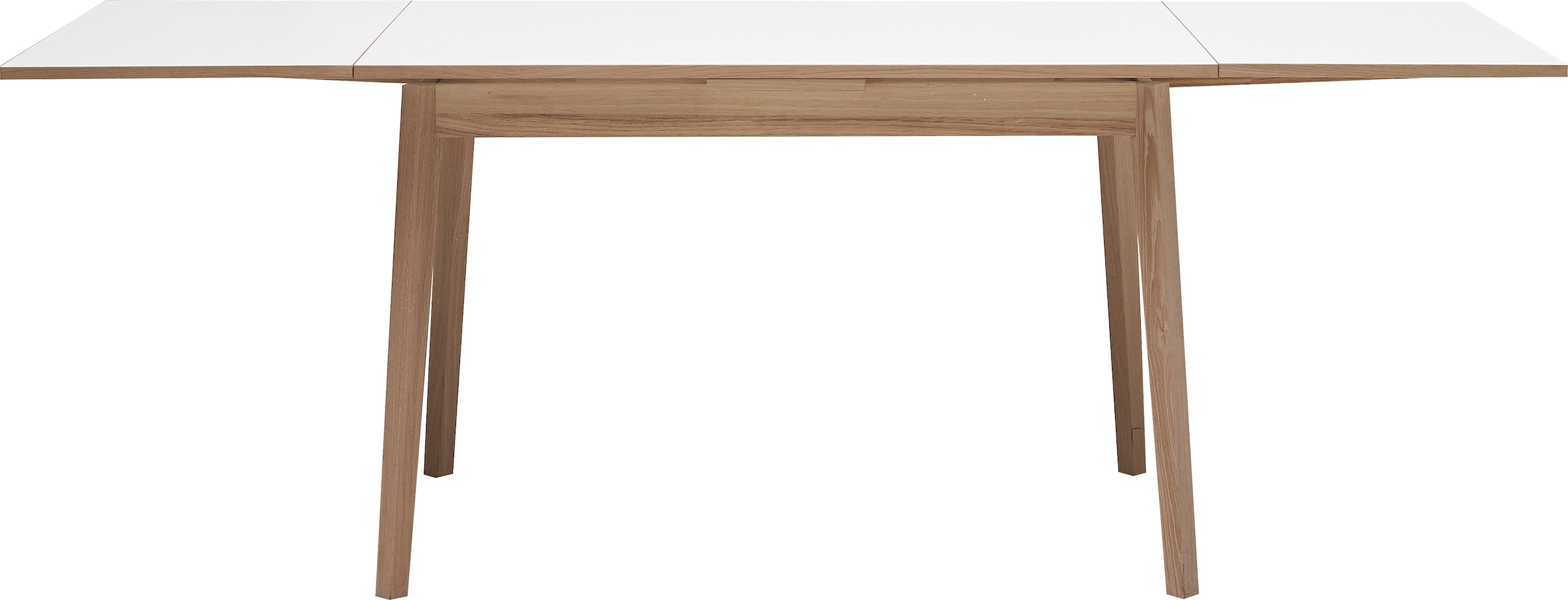 Hammel Furniture Esstisch »Basic by Hammel 180(280)x80 Gestell in Melamin und Massivholz cm, Rechnung Tischplatte Single«, kaufen aus auf