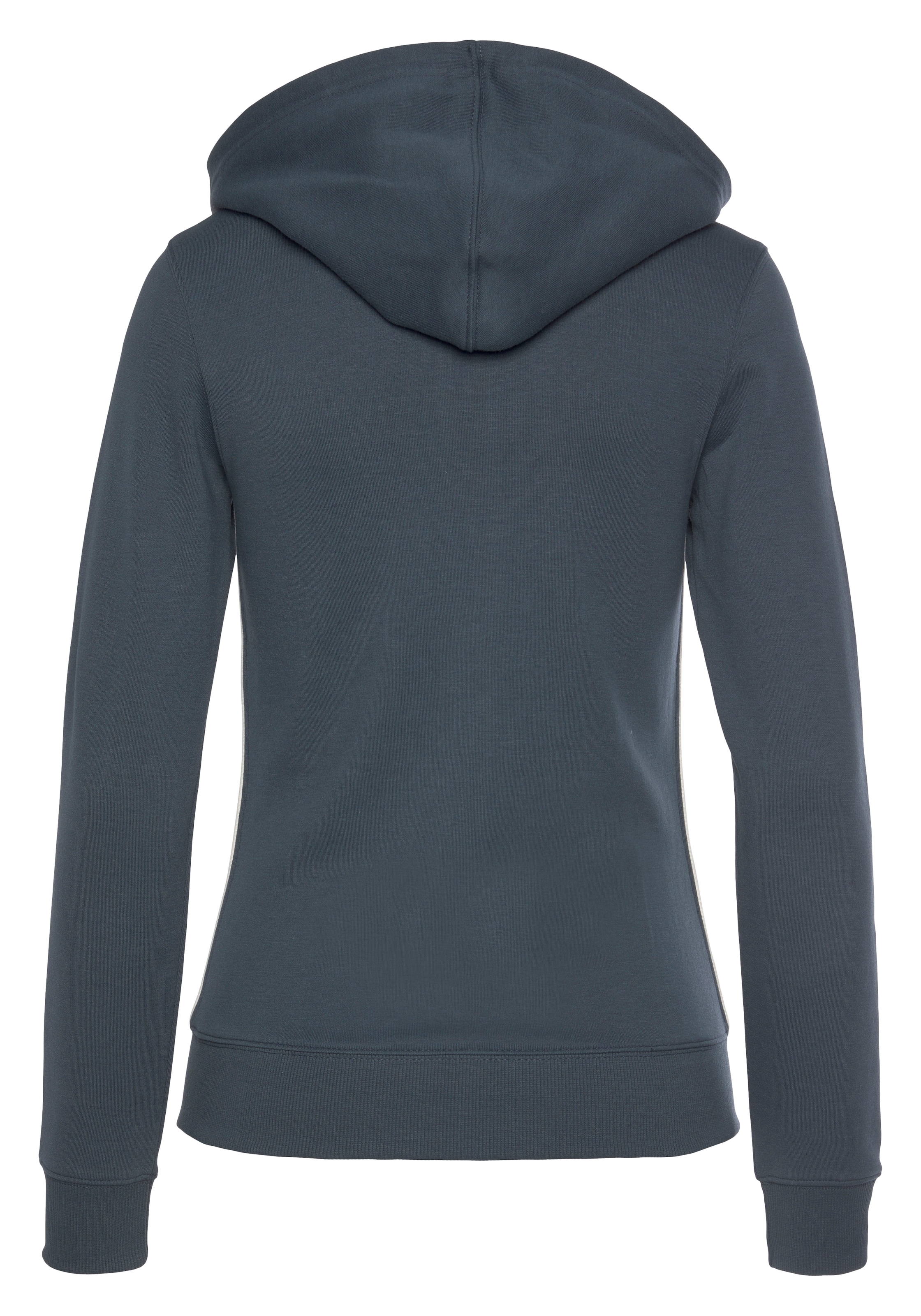 H.I.S Kapuzensweatjacke, mit seitlichem Piping und kleiner Markenstickerei, Loungeanzug