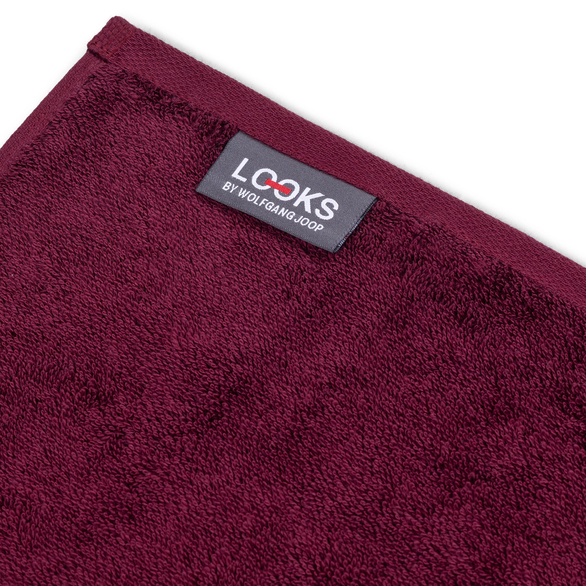 LOOKS by Wolfgang Joop Handtuch »LOOKS« mit Logobestickung