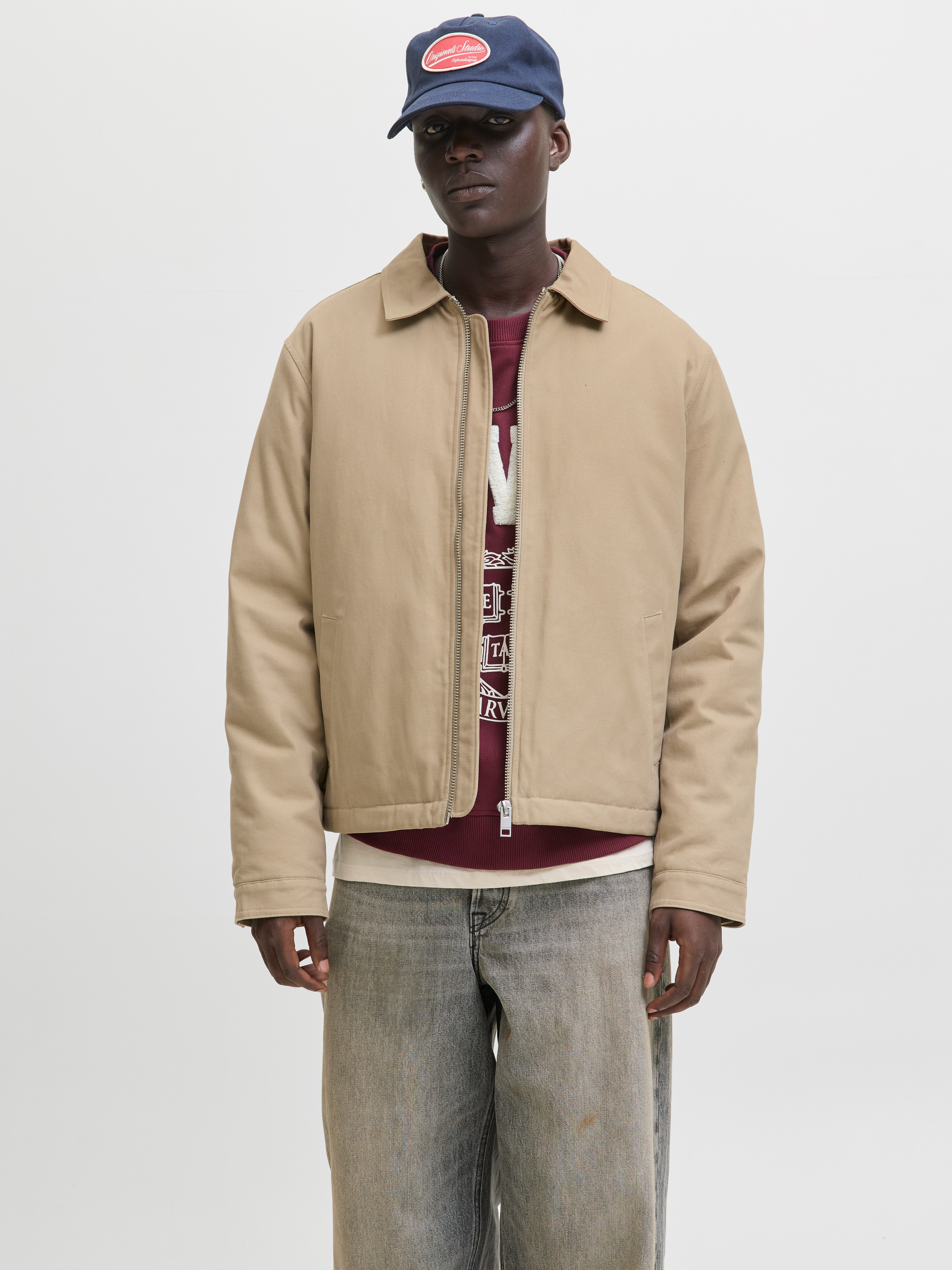 Jack & Jones Outdoorjacke »JJEDOVER WORKER JACKET NOOS« ohne Kapuze