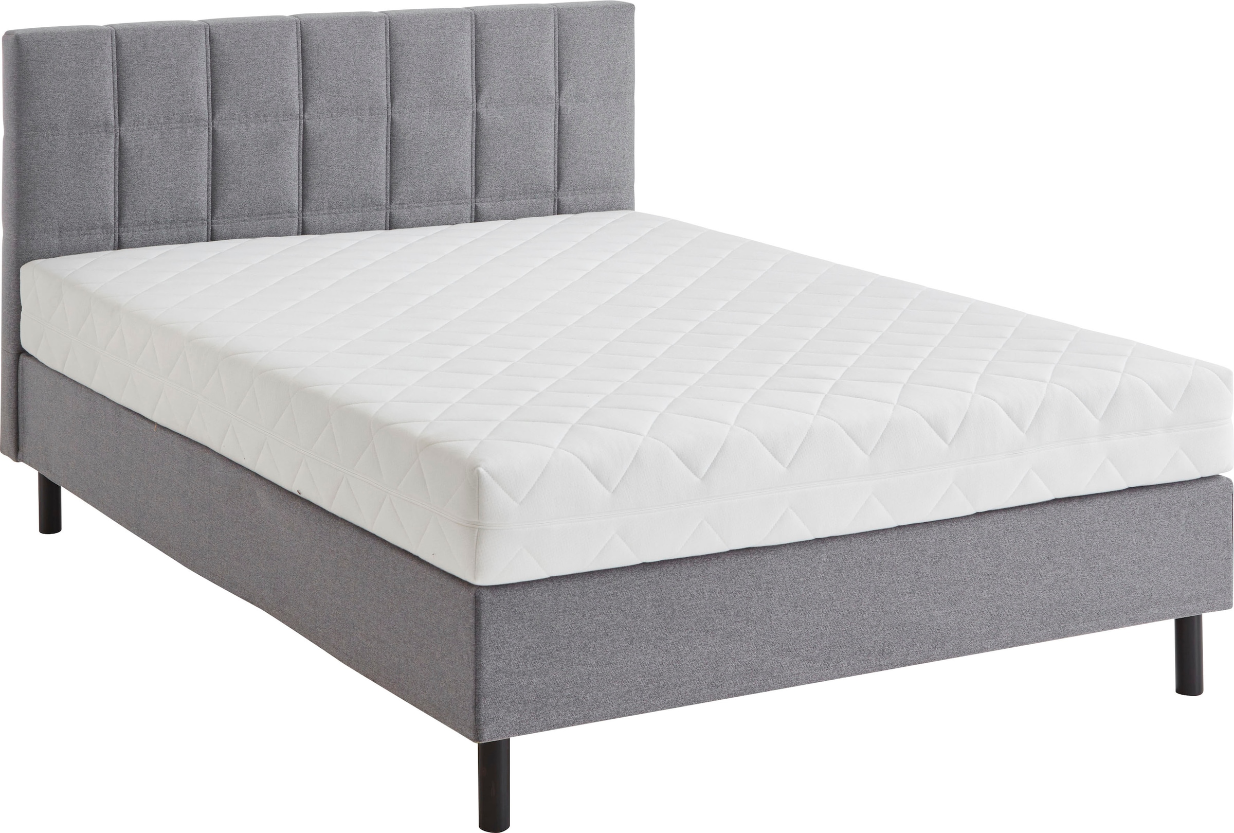 ATLANTIC home collection Boxbett Nikola, Massivholzfüße, mit und ohne Matratze lieferbar