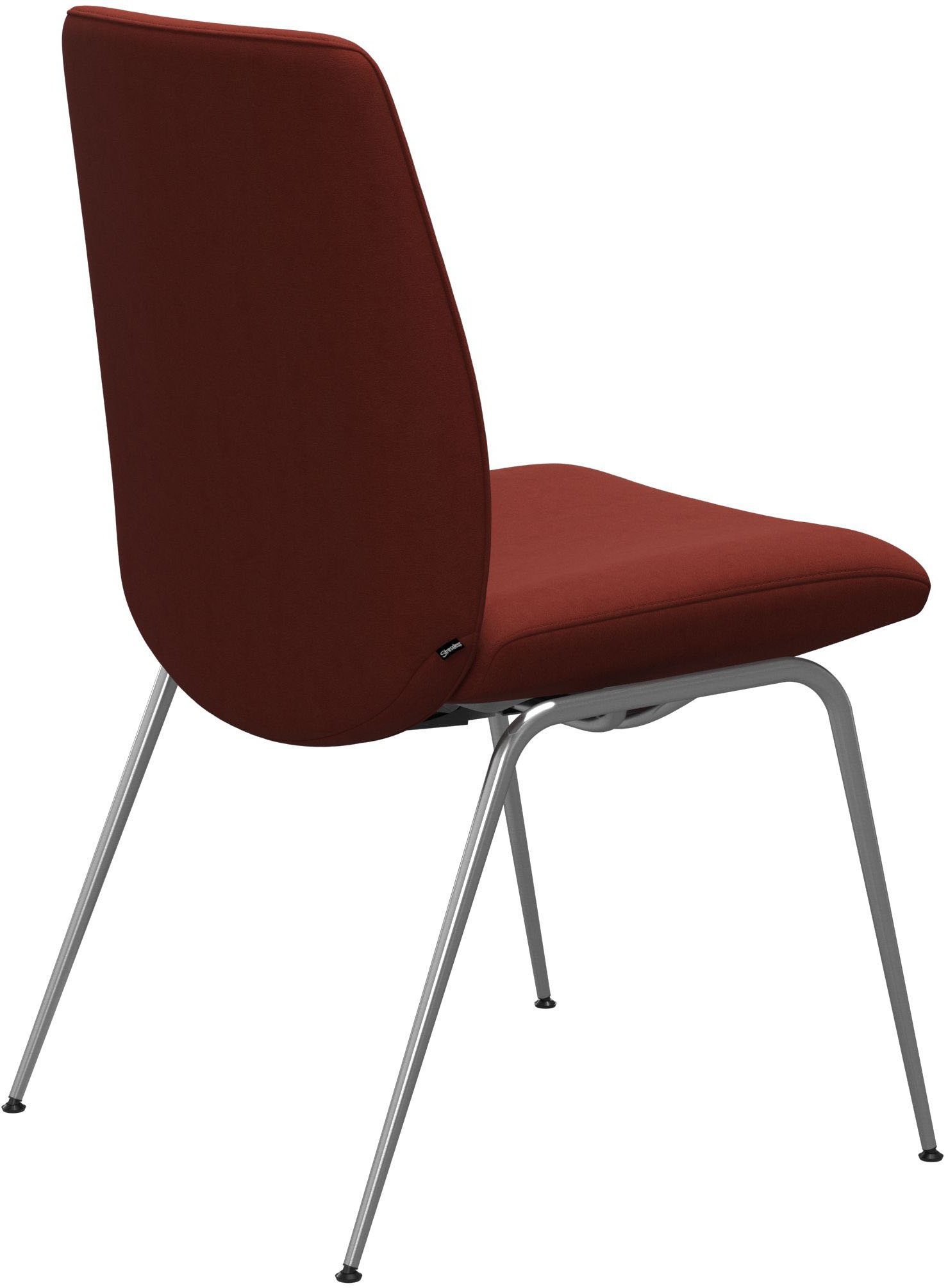 Stressless® Polsterstuhl »Laurel«, Microfaser DINAMICA, Low Back, Größe L, mit Beinen aus Stahl in Schwarz matt