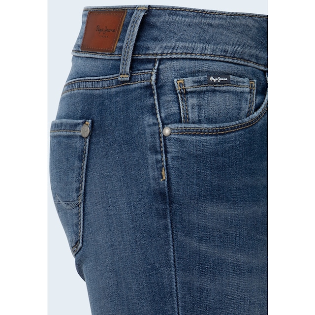 Pepe und bequem kaufen »SOHO«, Skinny-fit-Jeans Bund mit Stretch-Anteil im 1-Knopf 5-Pocket-Stil Jeans