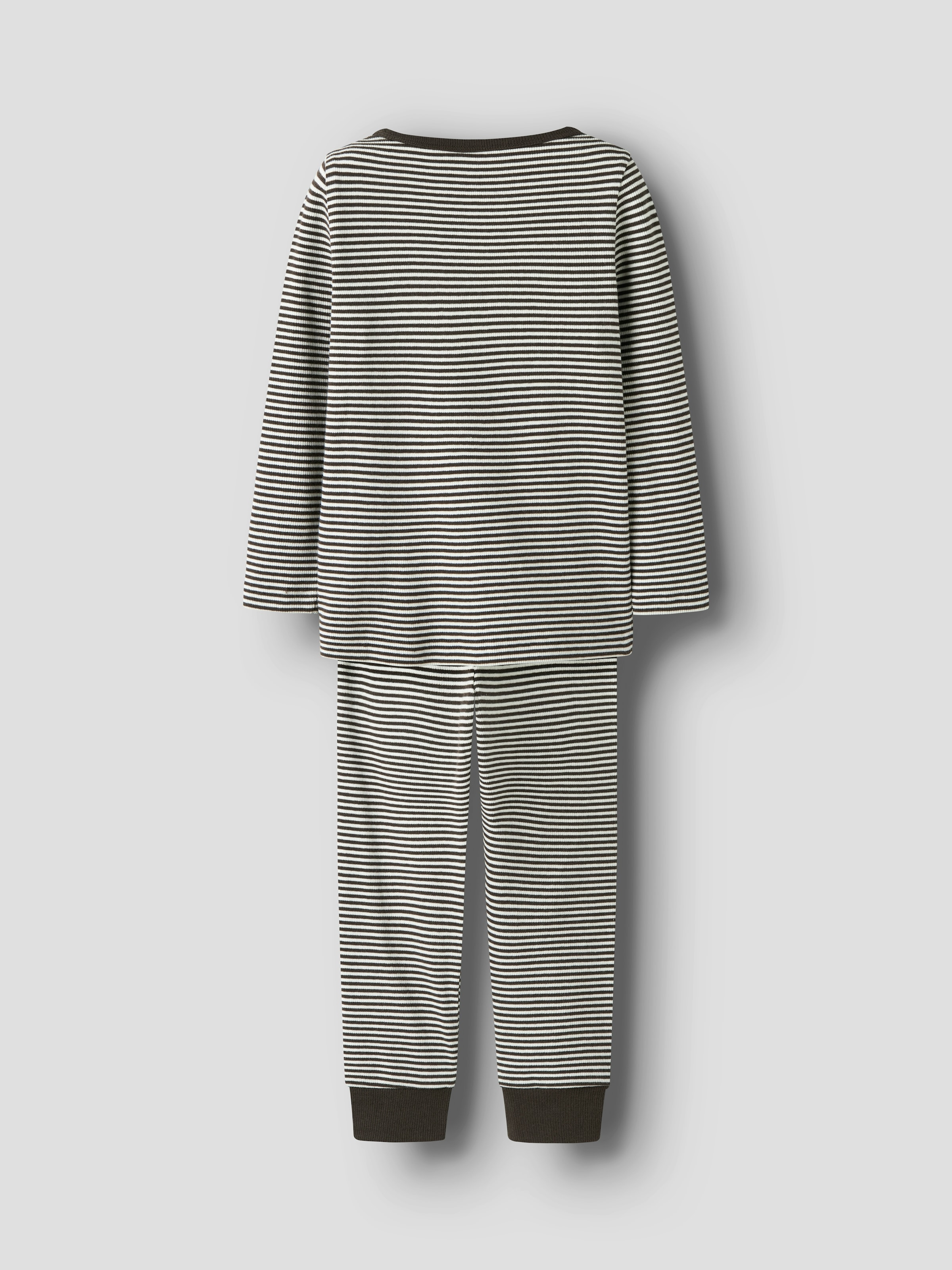 Name It Schlafanzug »NMNNIGHTSET STRIPE RIB NOOS«, (Set, 2 tlg.)