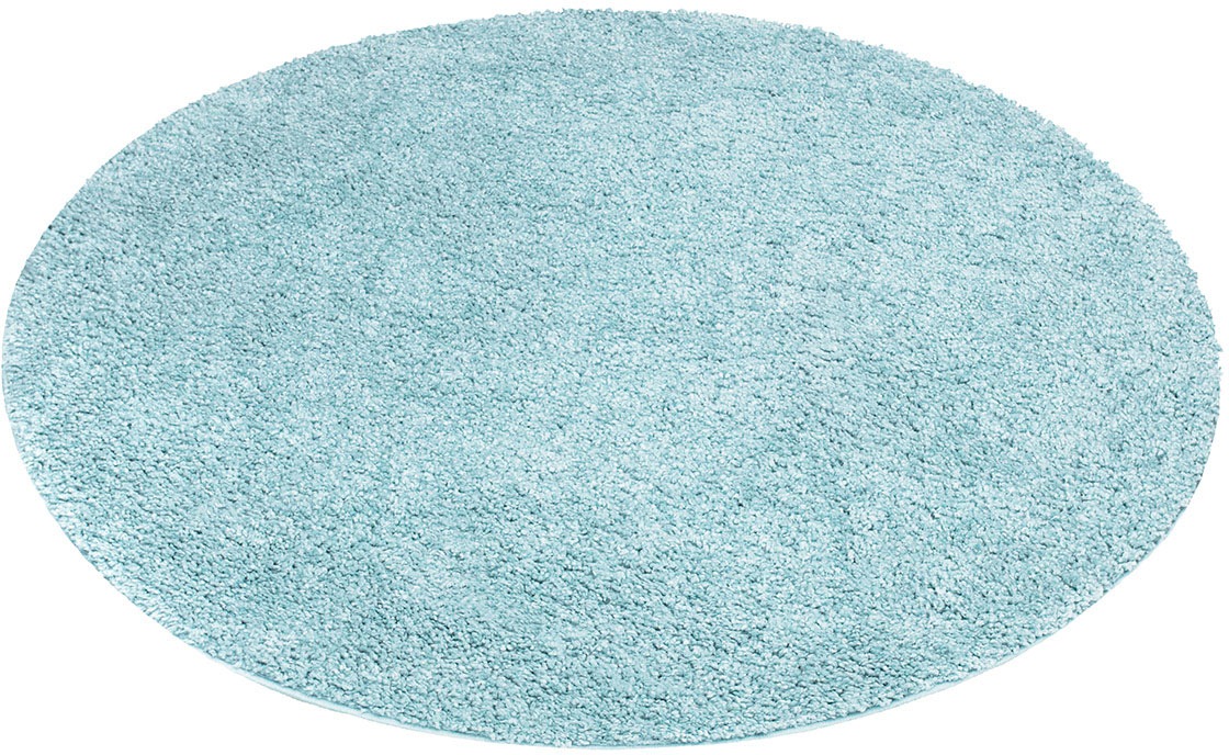 Carpet City Hochflor-Teppich »City Shaggy«, rund, 30 mm Höhe, Teppich Einfa günstig online kaufen