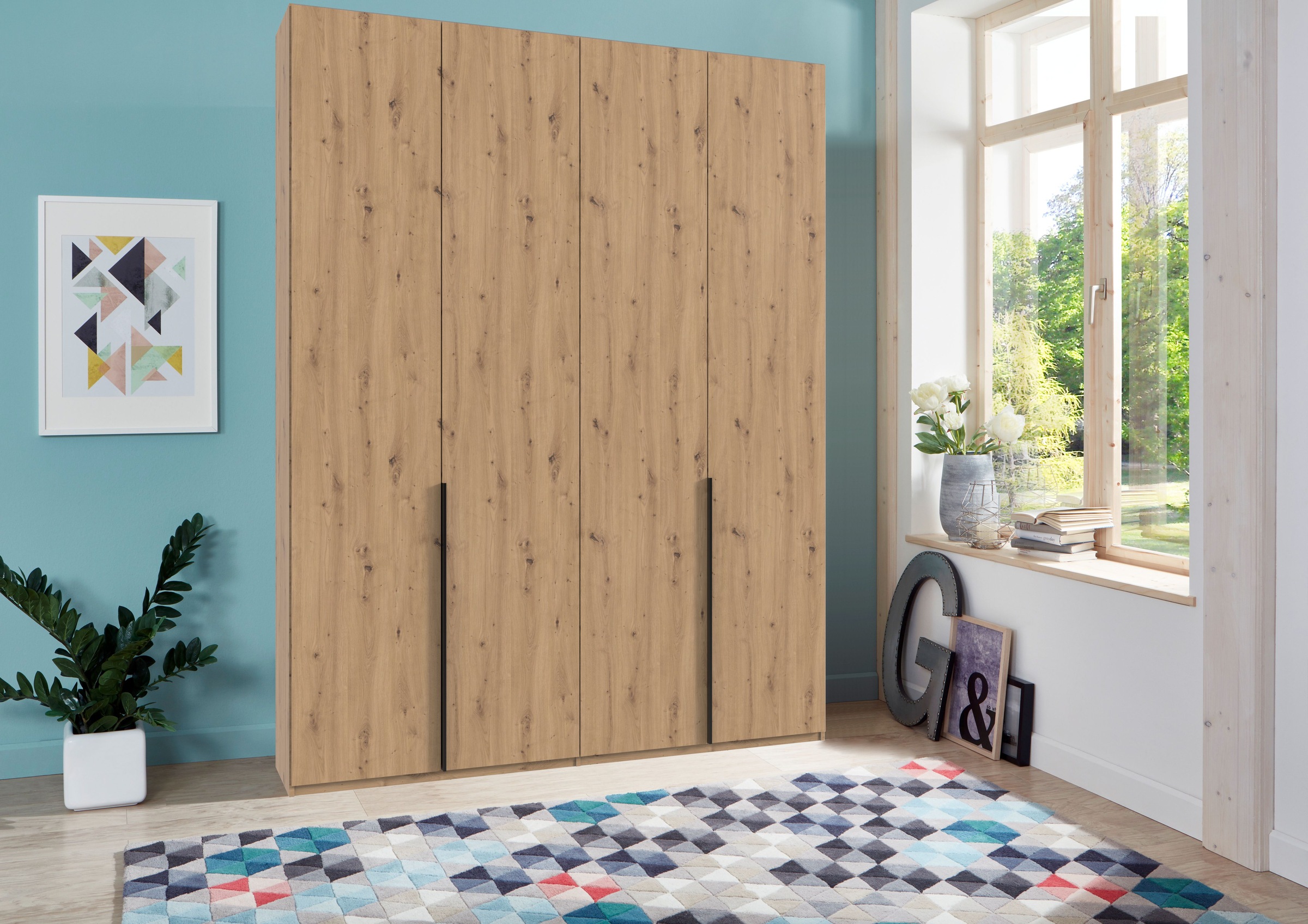 Wimex Kleiderschrank »Mugano,in 8 Breiten,3 Höhen,2 Tiefen, viele Farben, M günstig online kaufen