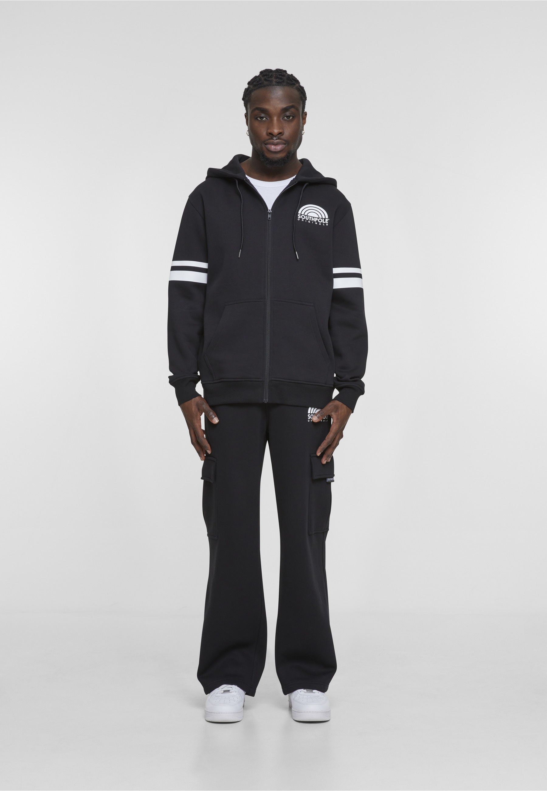 Southpole Kapuzenpullover »Southpole Southpole College Zip Hoody« 1