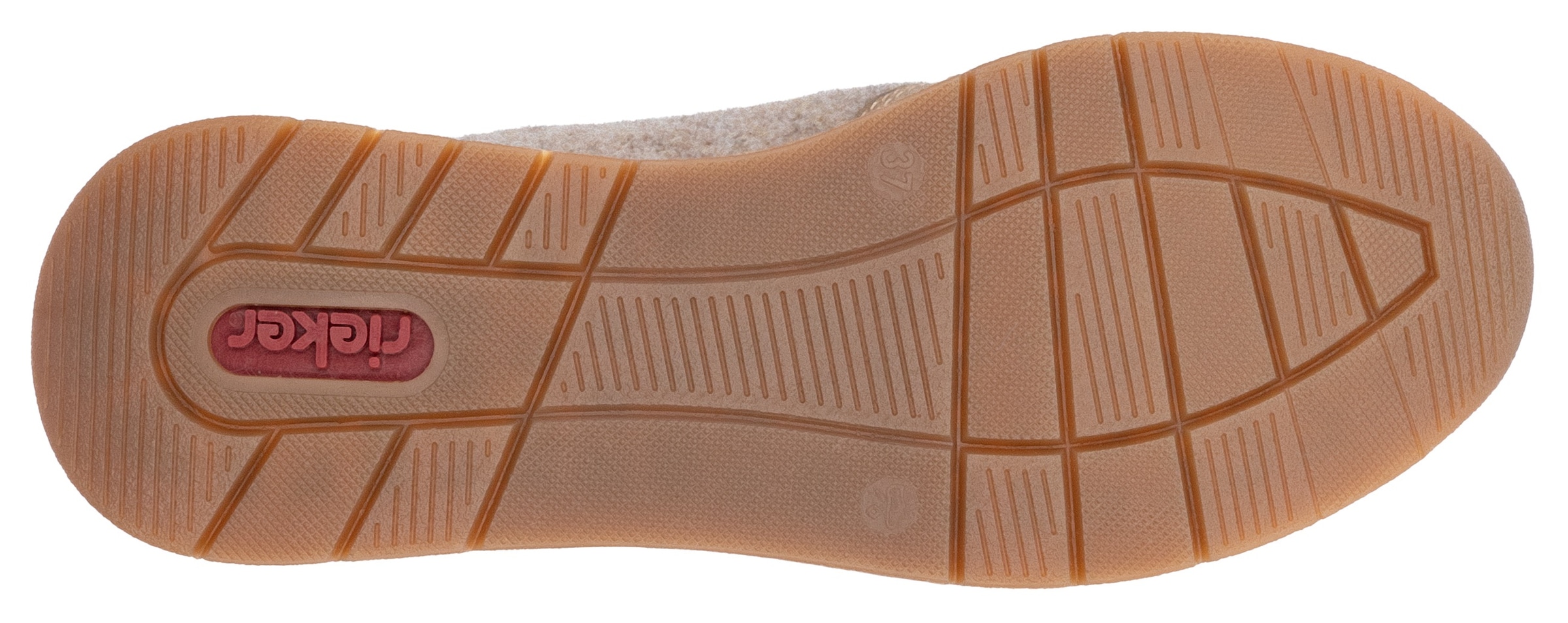 Rieker Sneaker, Freizeitschuh, Schnürschuh, Halbschuh mit modischen Akzenten