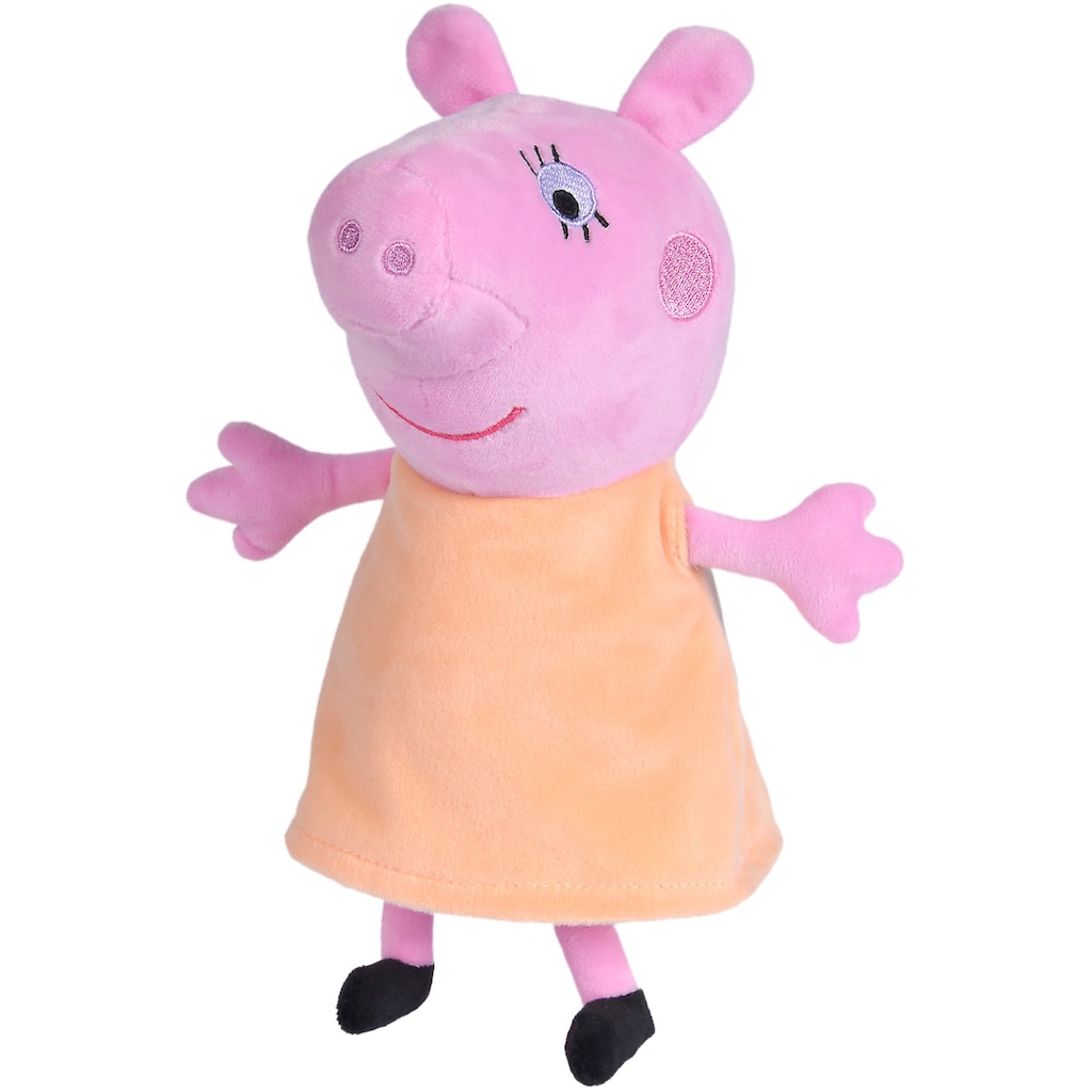 SIMBA Kuscheltier »Peppa Pig, Familie im Auto«, (Set, 4 St.)