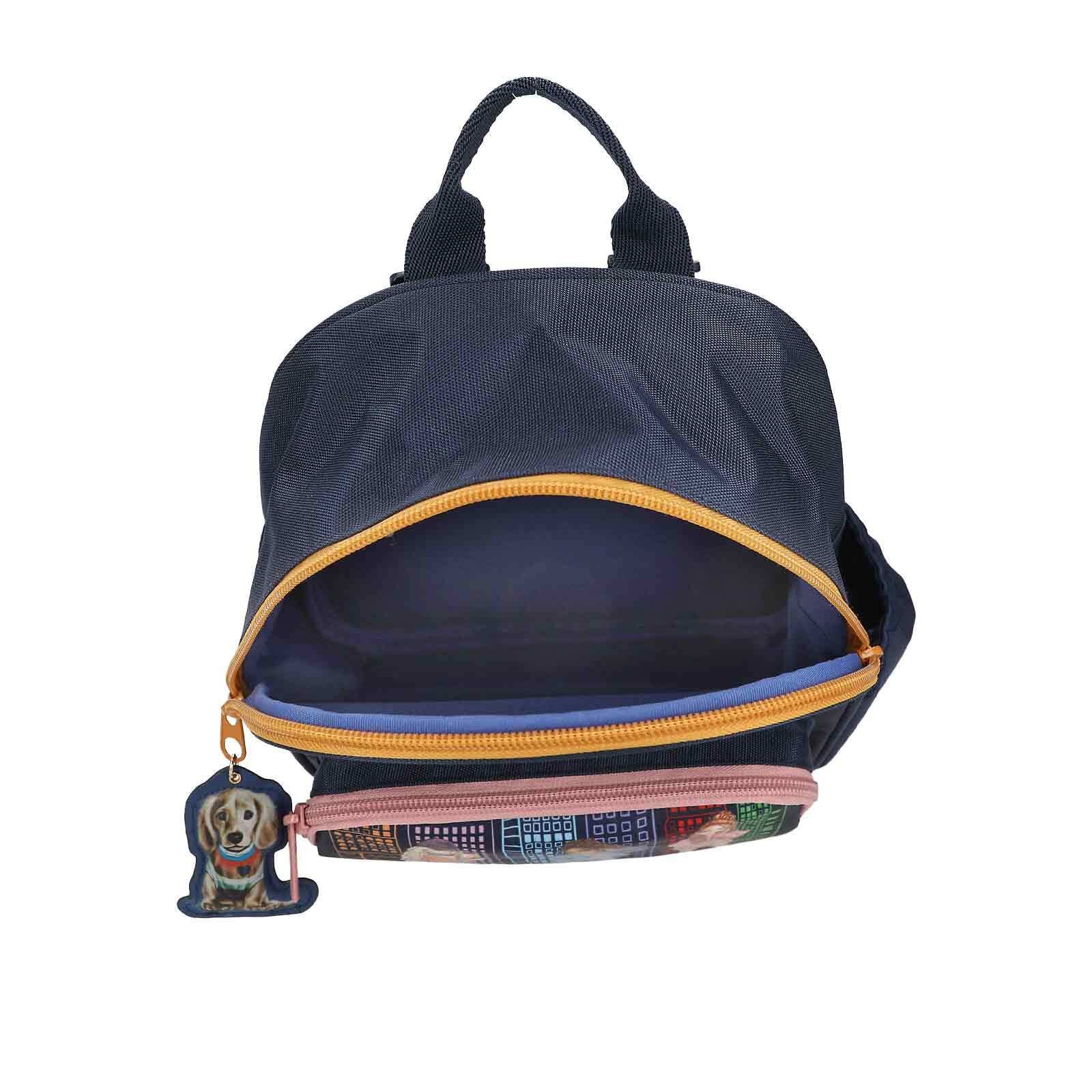 Depesche Rucksack »Rucksack CITY GIRLS TOPModel 11 x 22 x 28 cm dunkelblau«