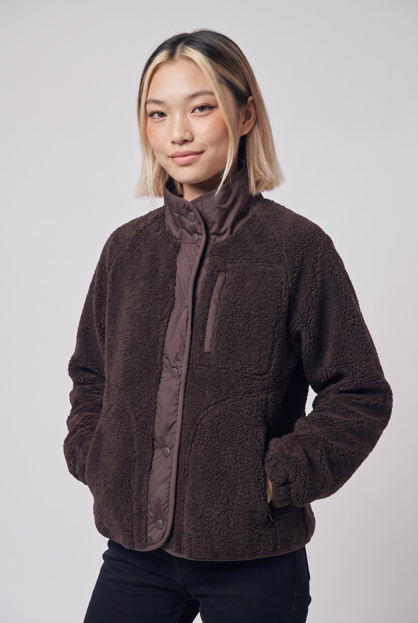 ONLY Plüschjacke »ONLCARMEN TEDDY JACKET OTW« Kunstfaser