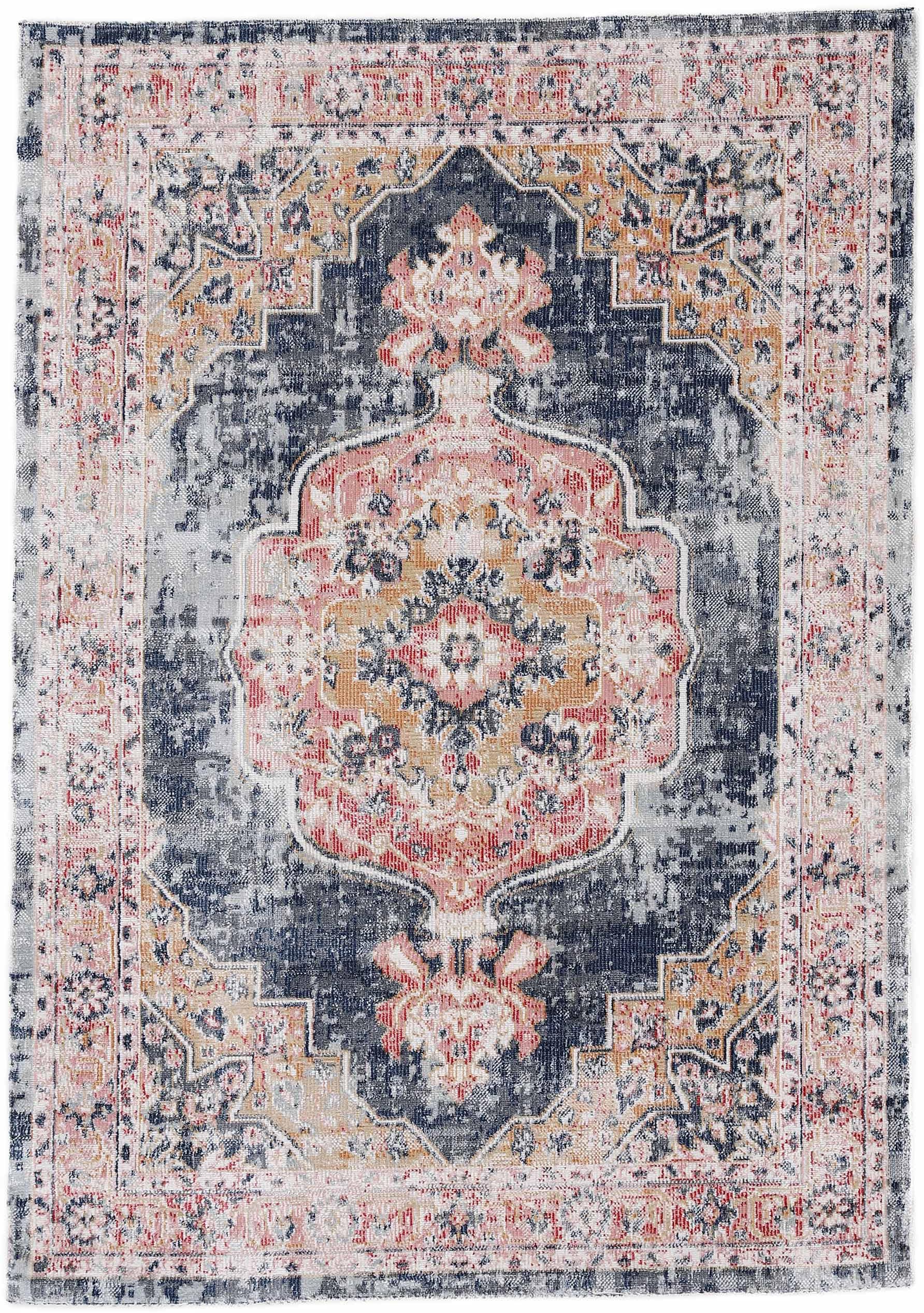 carpetfine Teppich »Omen_4«, rechteckig, 3 mm Höhe, Orient Vintage Look, Wo günstig online kaufen