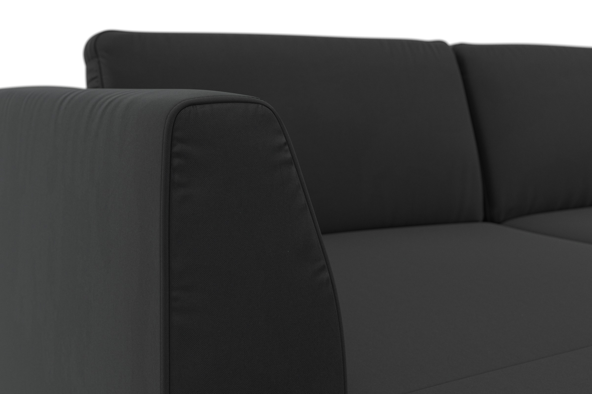 sit&more Wohnlandschaft »Olsen U-Form«, inklusive Sitztiefenverstellung, wahlweise mit Bettfunktion, 15cm hoch
