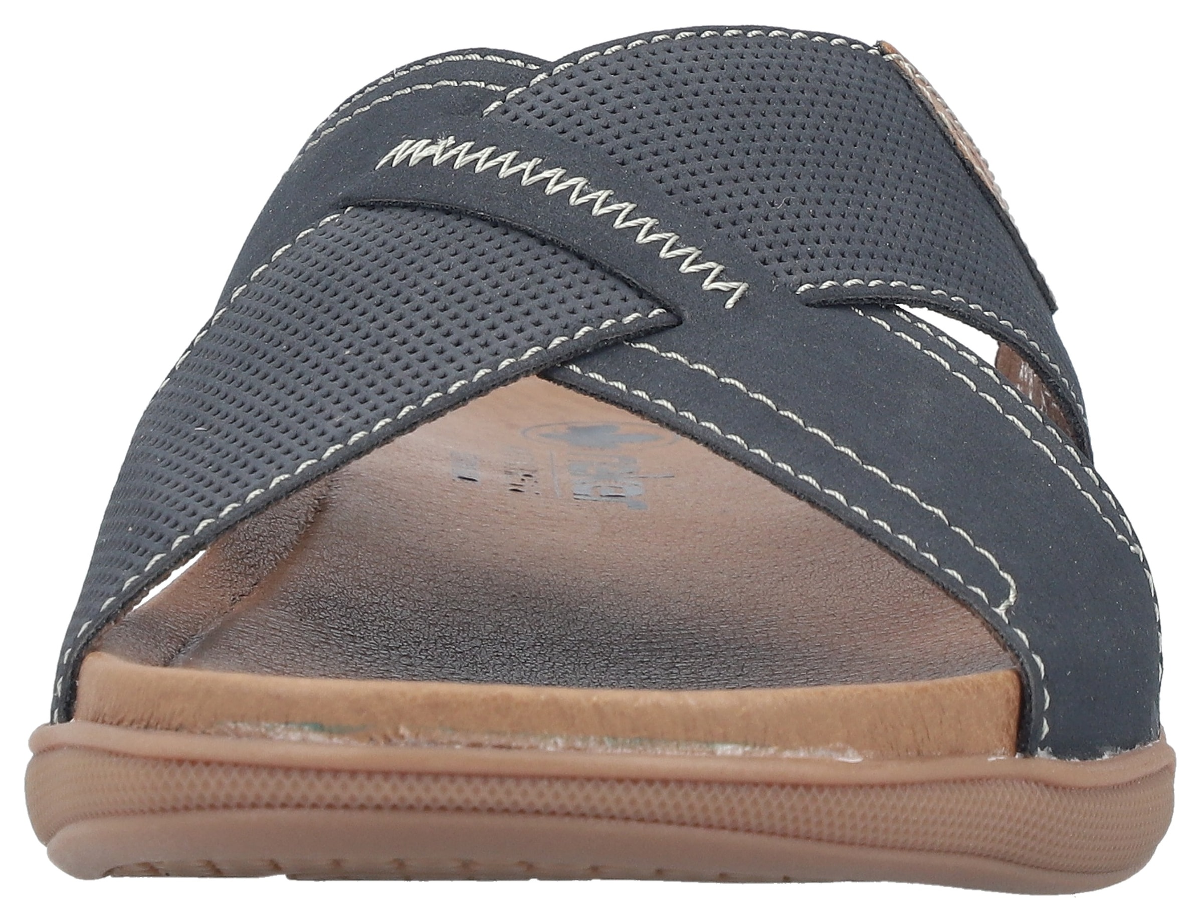 Rieker Pantolette  Sommerschuh, Hausschuh, Urlaubsschuh in bequemer Form