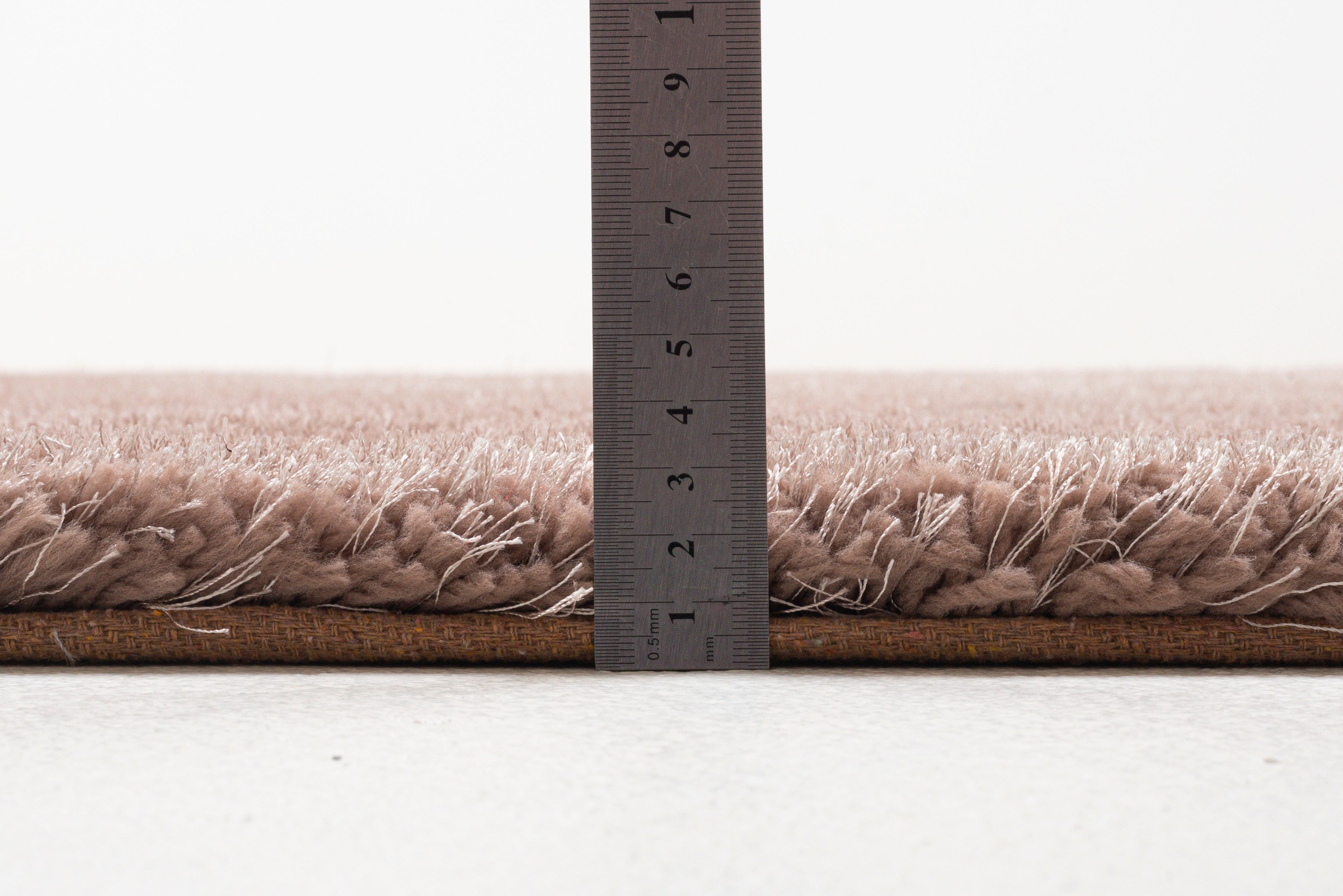TOM TAILOR HOME Hochflor-Teppich »Soft«, rechteckig, 35 mm Höhe, handgetuftet, Uni-Farben, super weich und flauschig