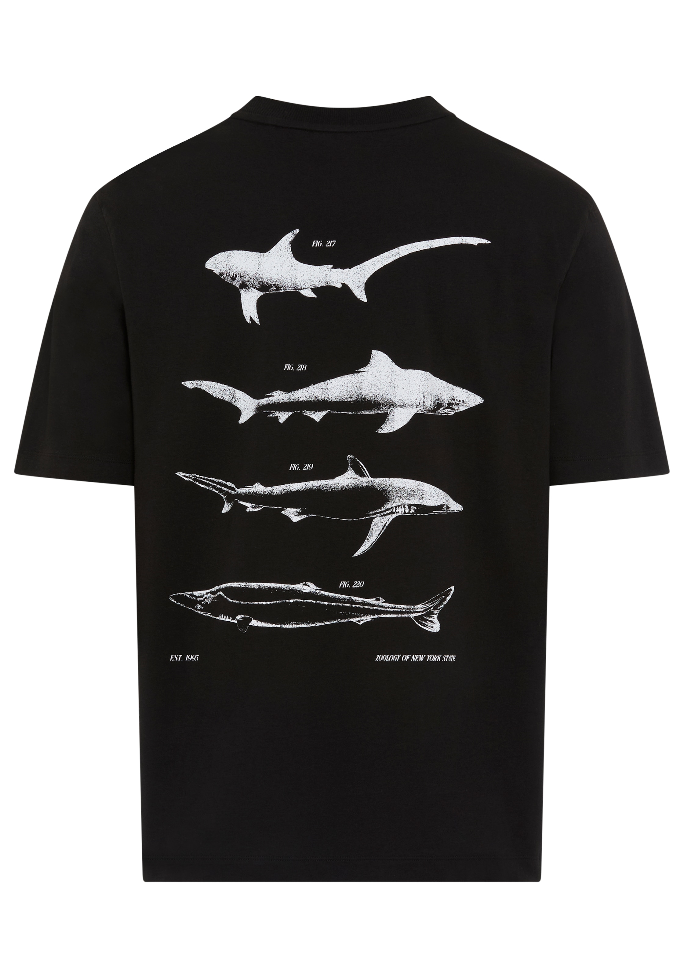 HUGO Blue T-Shirt Regular Fit, Rückdruck, Rundhalsausschnitt