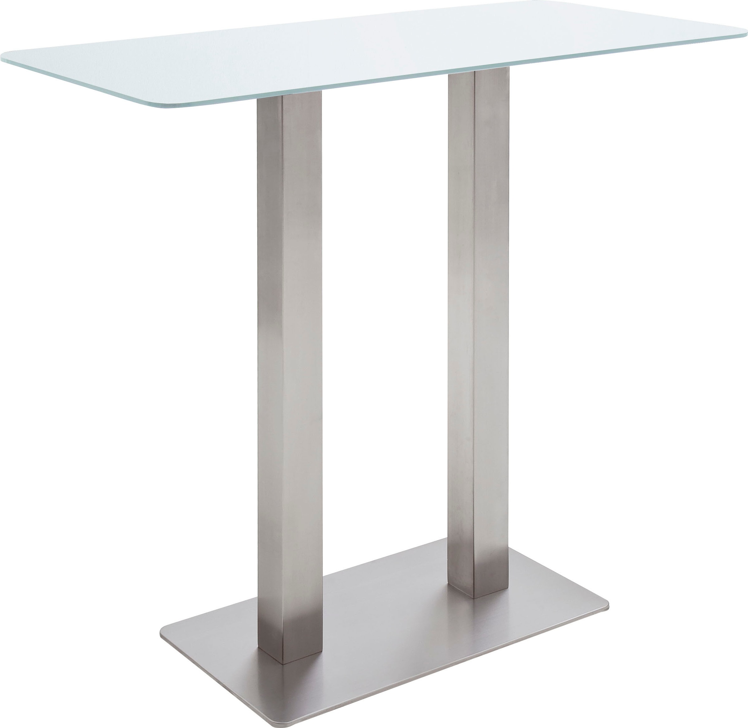 MCA furniture Bartisch »Zarina«, Bartisch mit Glaskeramik Tischplatte mit E günstig online kaufen