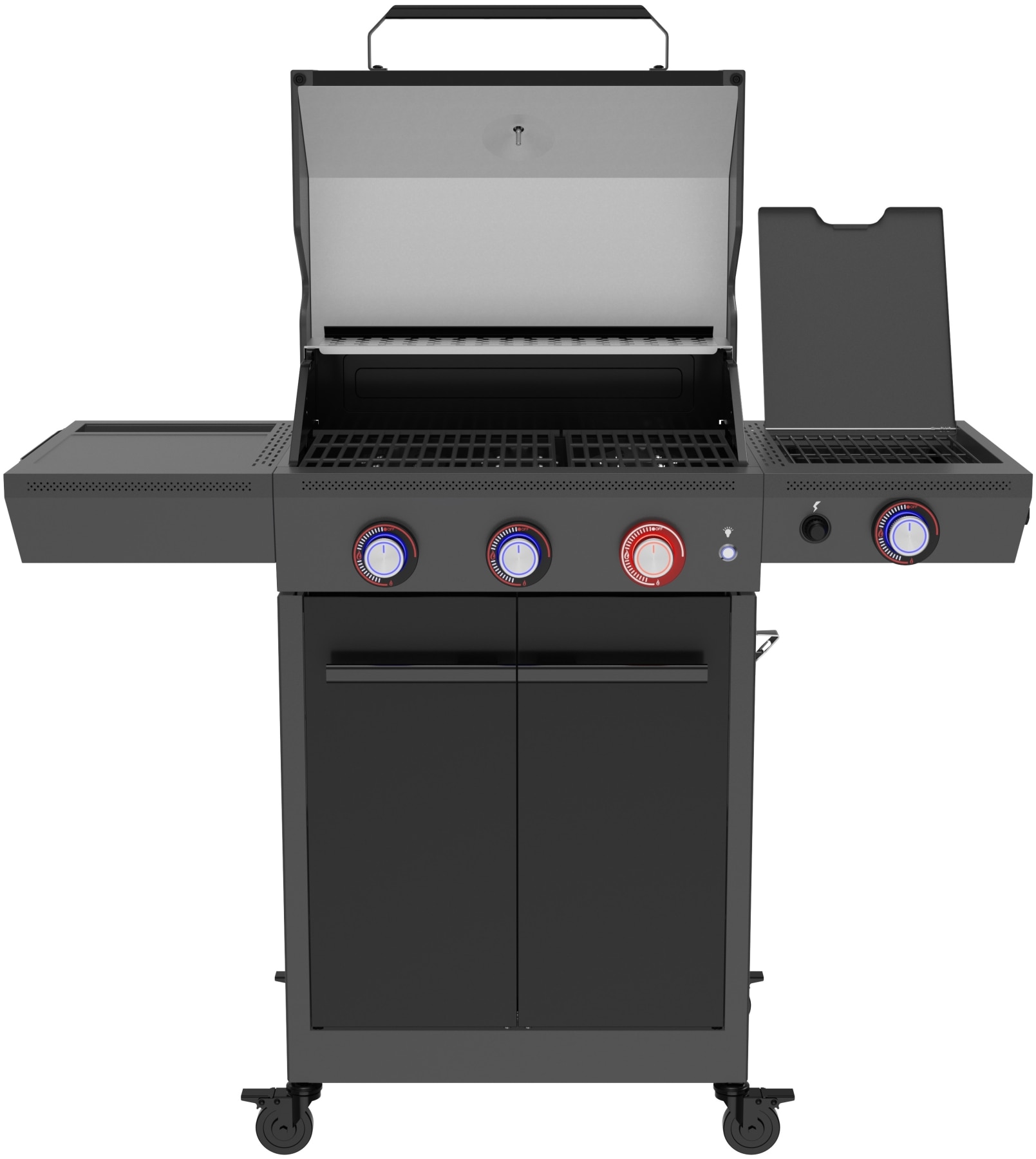 El Fuego Gasgrill »Key West« 13 kW (3 Brenner je 3,0 kW + 1 Turbobrenner 4,0 kW)