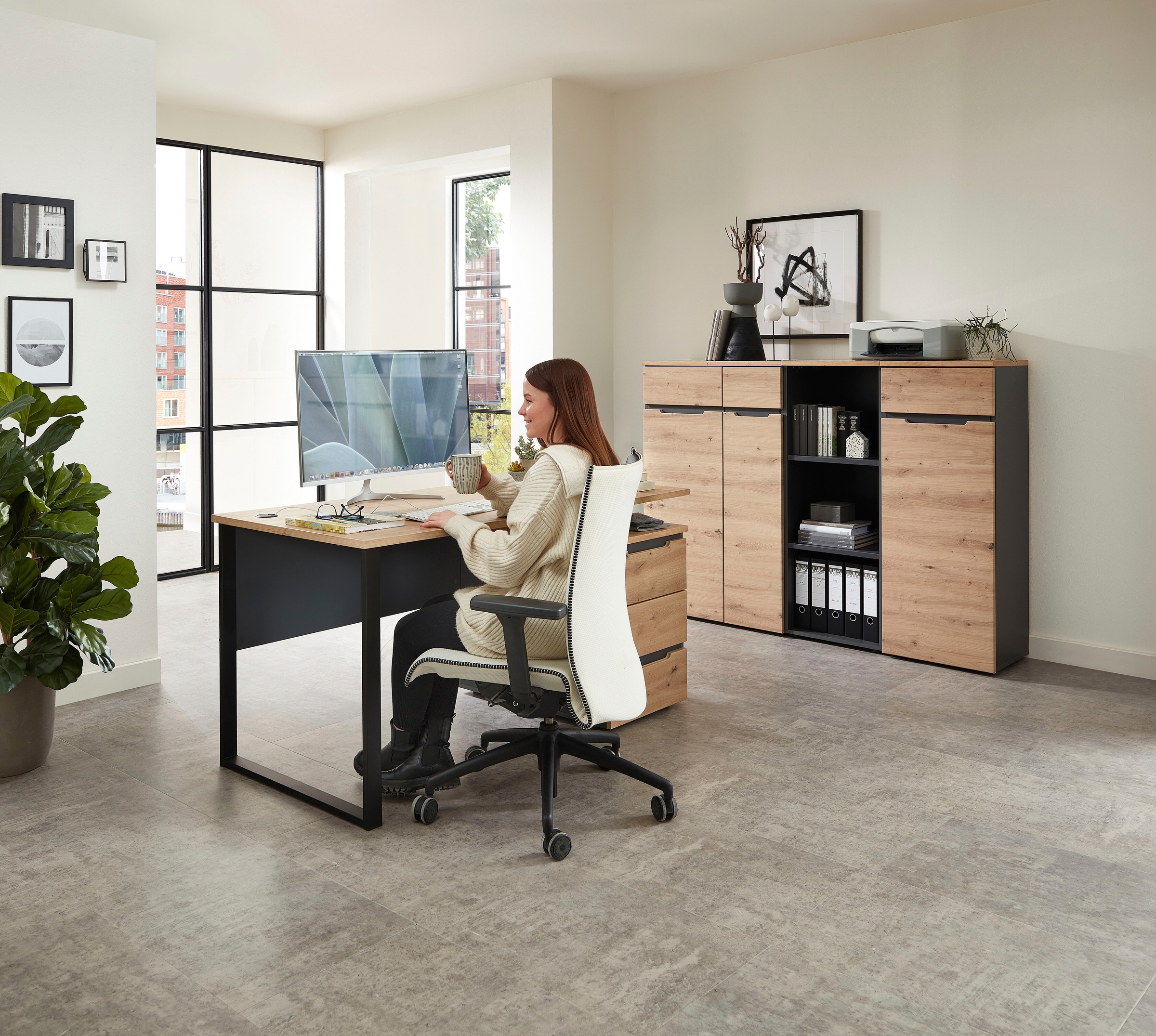 Innostyle Schreibtisch 1 Stk. tlg. günstig online kaufen