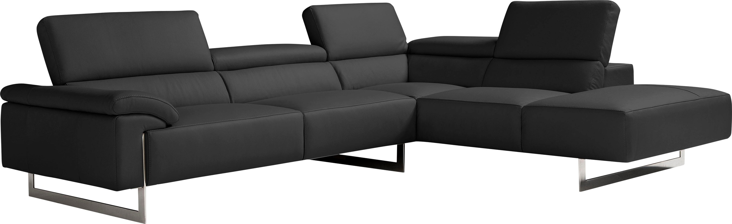 Egoitaliano Ecksofa "Malika, elegant und bequem, Designsofa, L-Form", mit O günstig online kaufen