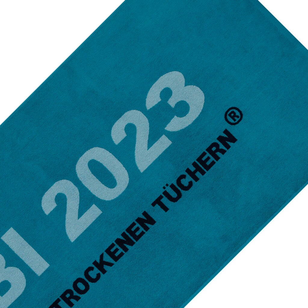 Egeria Strandtuch »ABI 2023«, (1 St.), 75x180 cm, "ABI 2023-Alles in trockenen Tüchern"