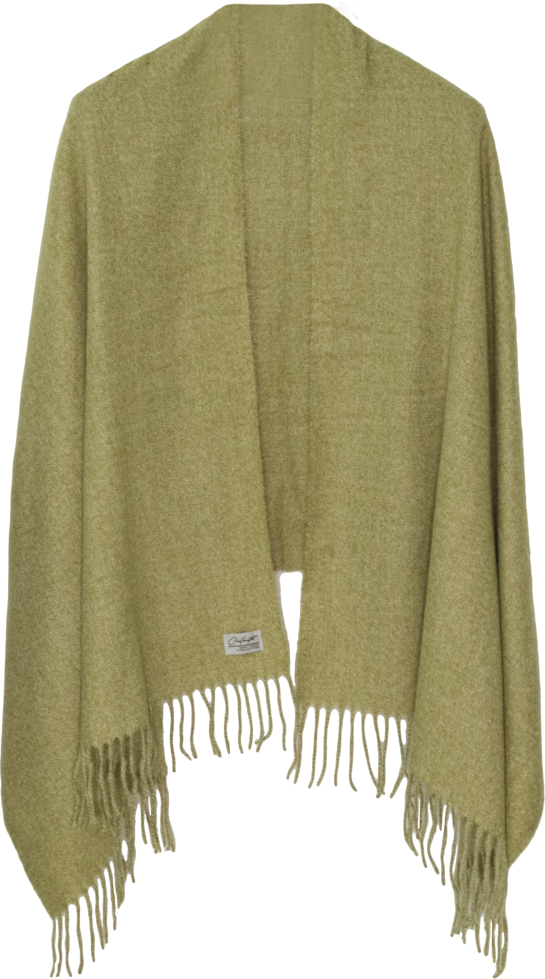 CHILLOUTS Strickschal »Gisa Scarf« Größe: 180 x 70 cm, vielseitige Tragemöglichkeiten light green