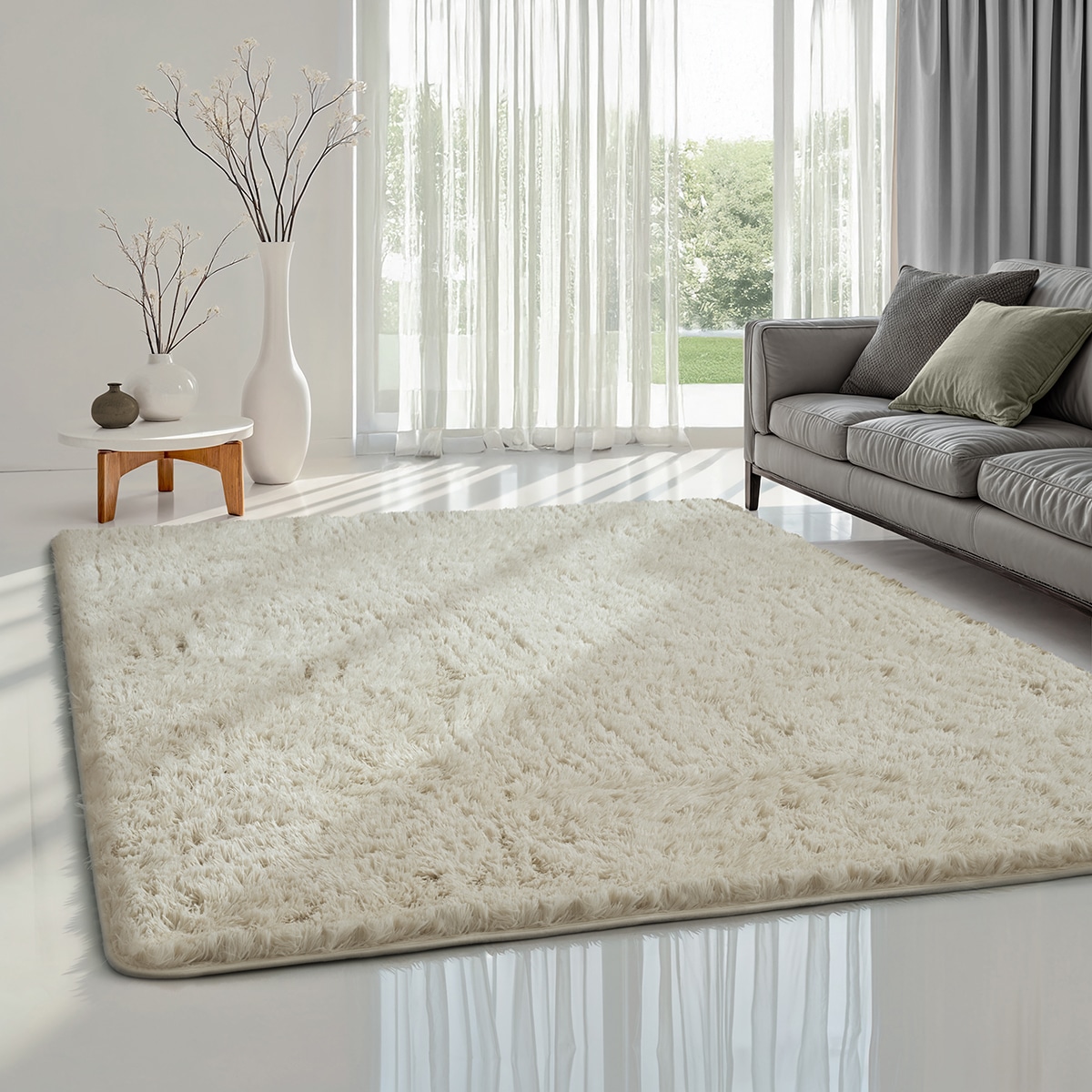the carpet Teppich »Soft Shaggy«, rechteckig, 35 mm Höhe, Flauschiger Hochf günstig online kaufen