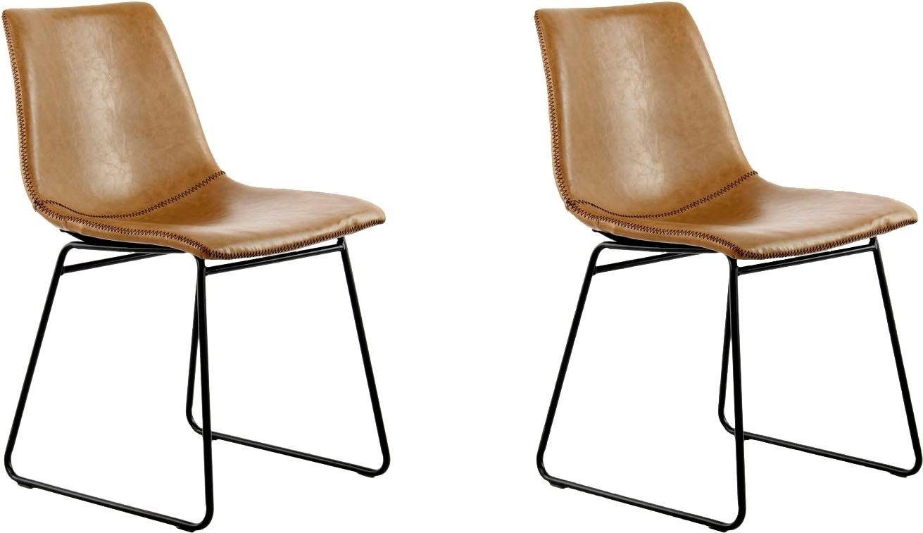 Kayoom Stuhl »Caila 110 2er-Set, Esszimmerstuhl in robuster Aufmachung« (Se günstig online kaufen