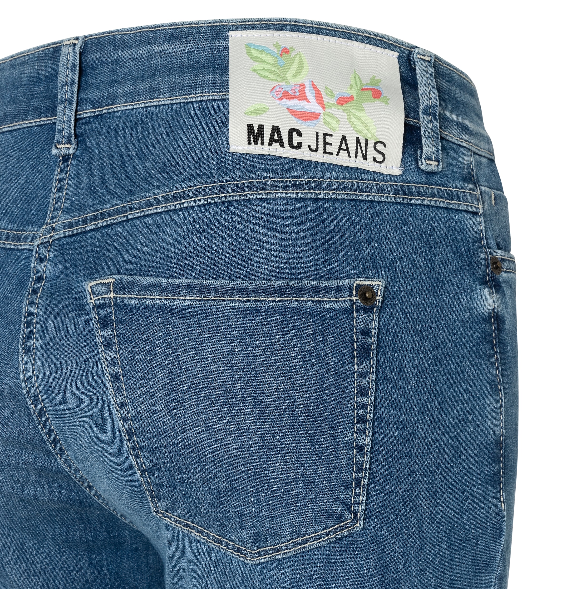 MAC 7/8-Jeans »Dream Summer«, verkürzt mit Schlitz am Saum