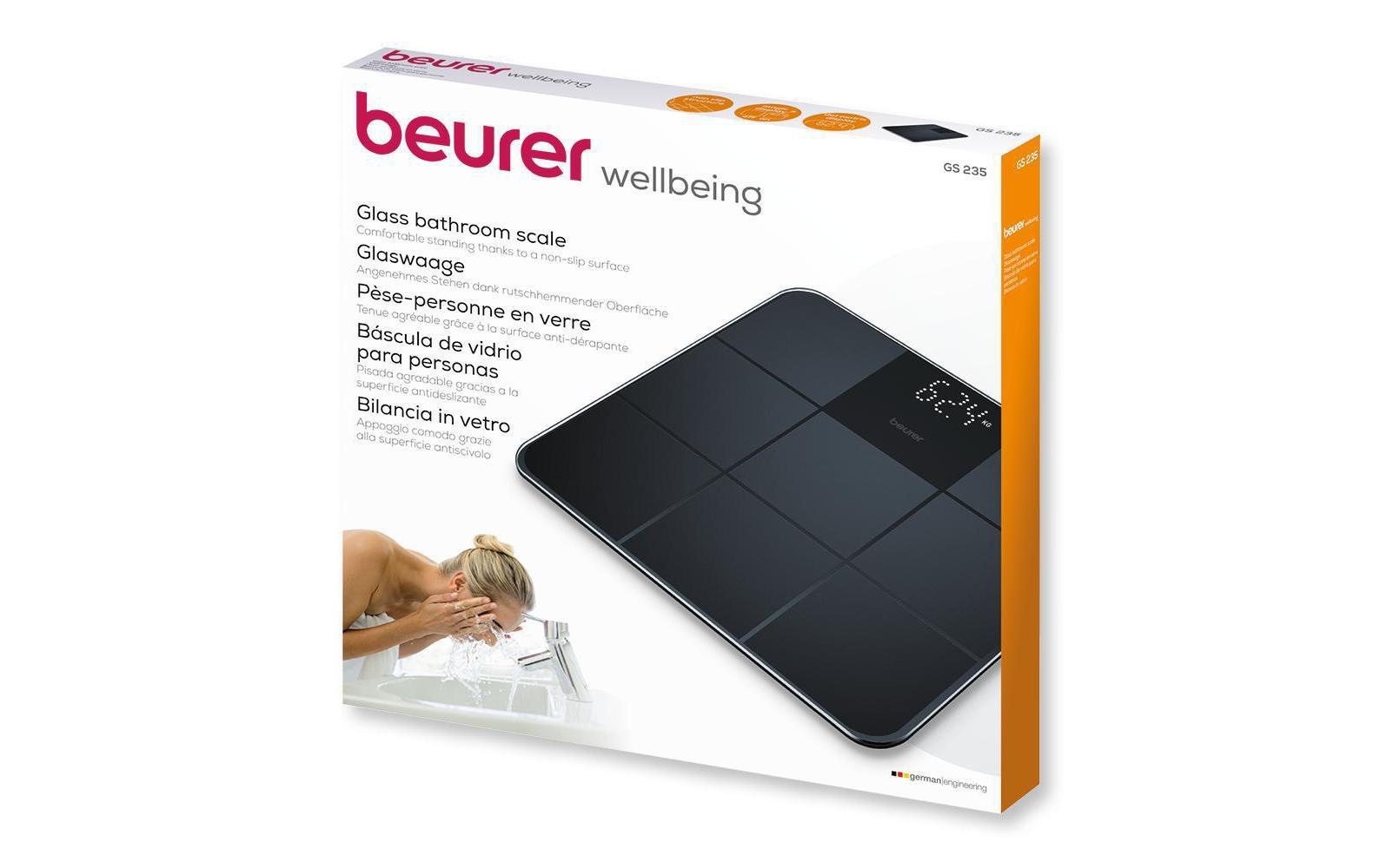 BEURER Personenwaage »GS235 Schwarz«