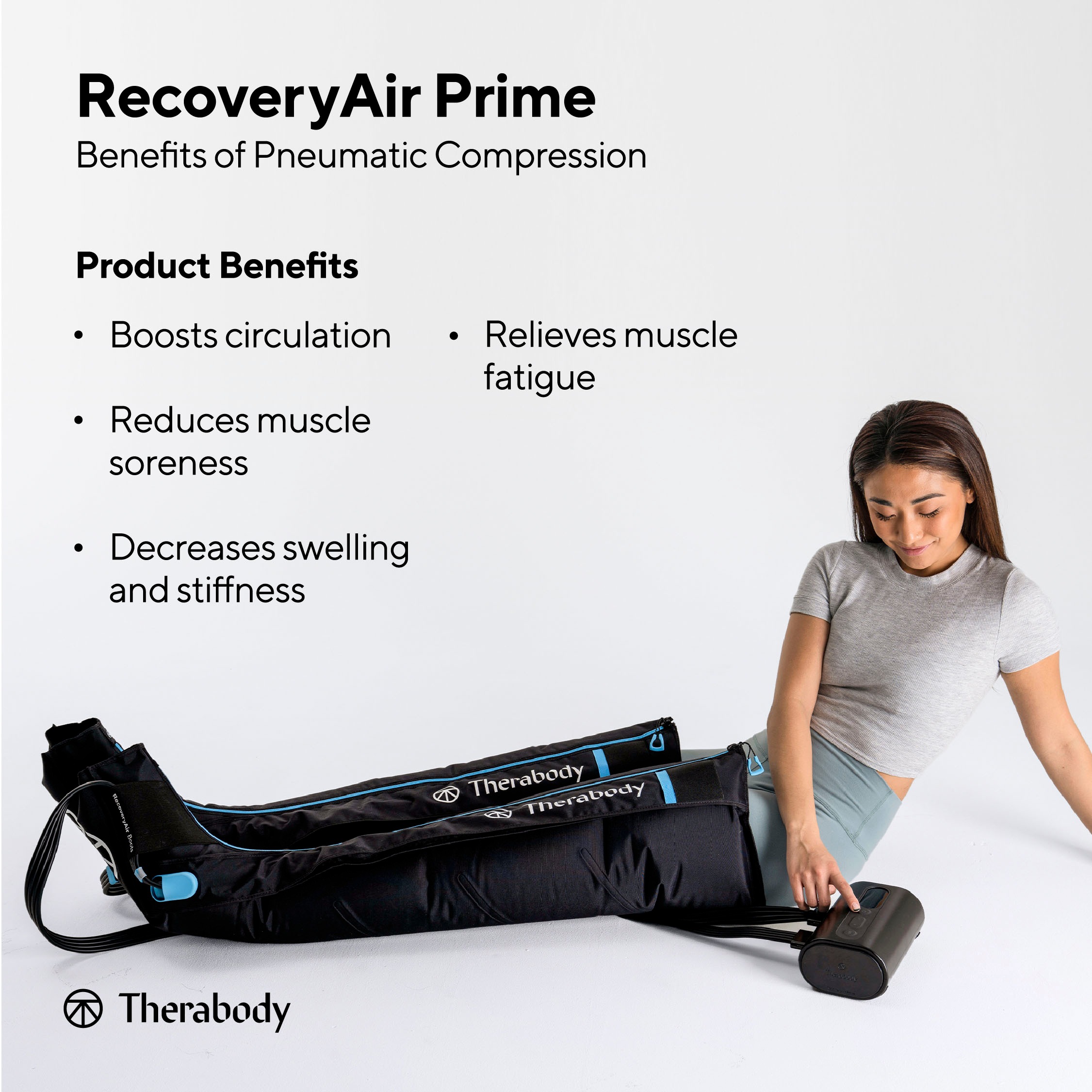 Therabody Massagegerät »RecoveryAir Prime Kompressions-Stiefel Small«