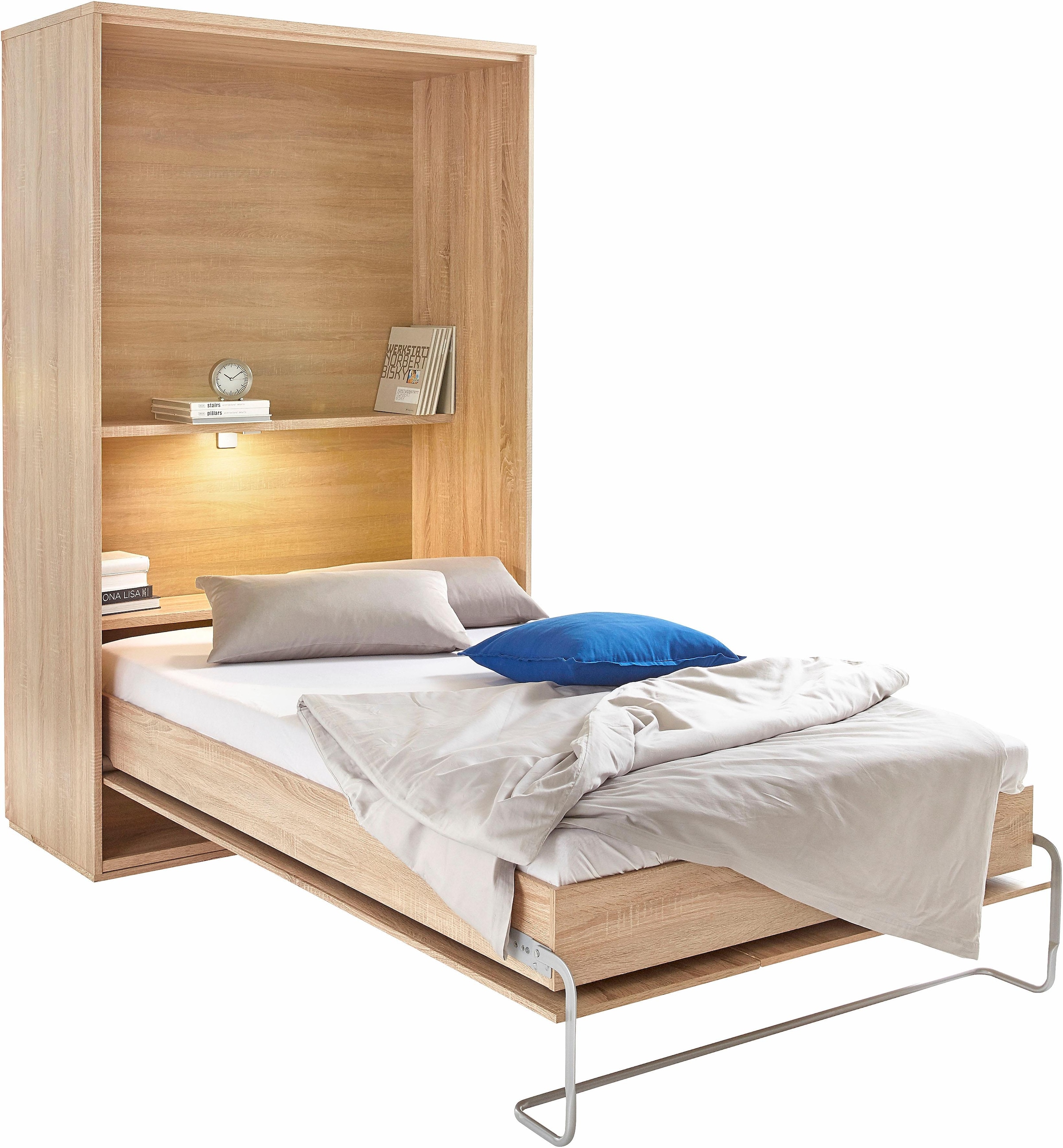 2. Bild von priess Schrankbett »Ancona«, mit Regal und LED-Beleuchtung
