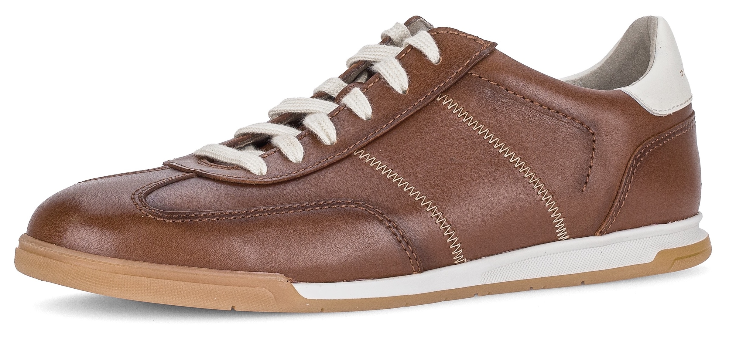 Pius Gabor Sneaker  , Freizeitschuh, Komfortschuh, Schnürschuh mit Kontrastnähten, G-Weite