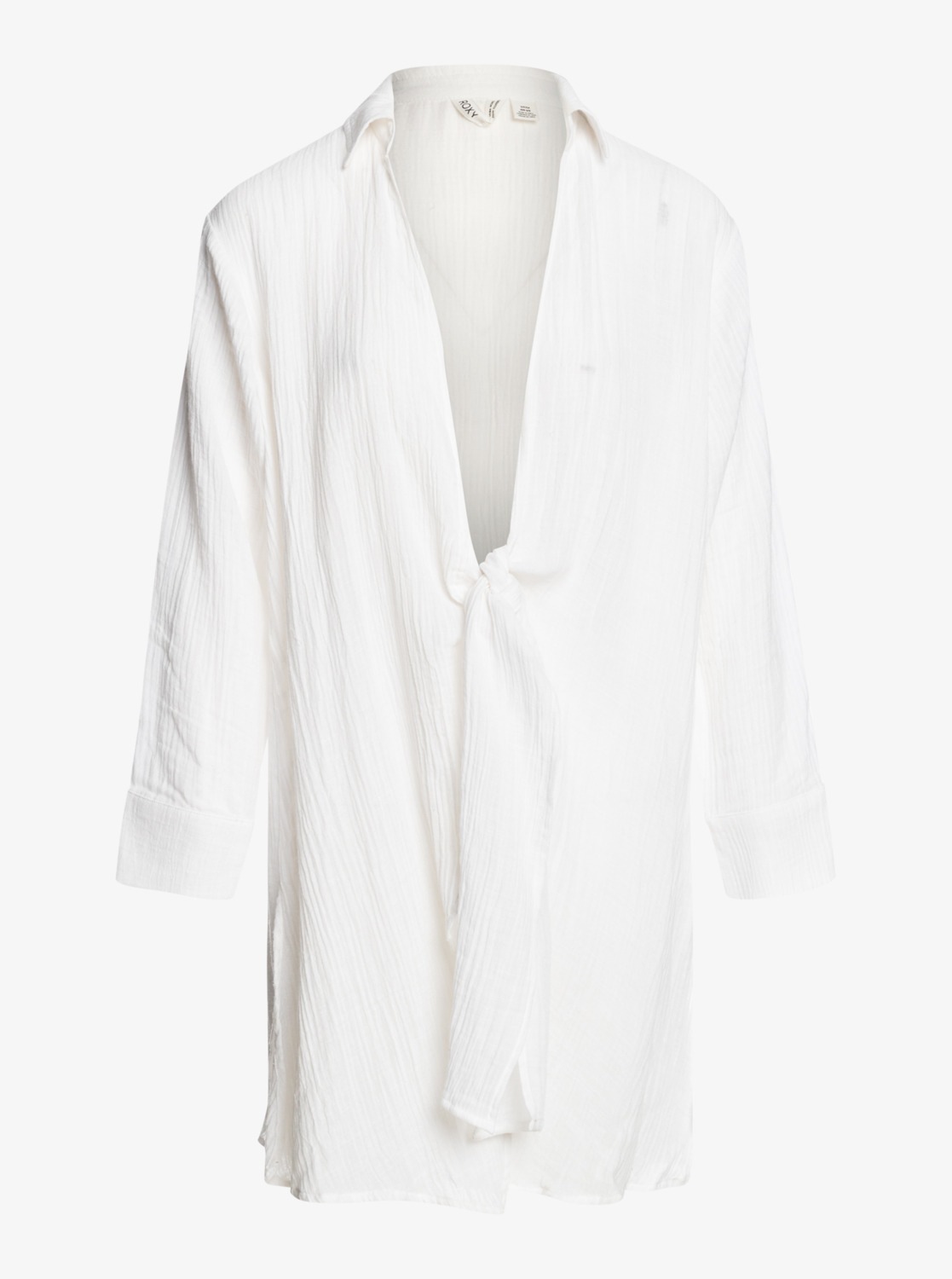 ROXY Strandkleid »Unconditional Friend« Bright White XS - US-Größen US-Größen XS Stoff: Baumwollstoff [102 g/m2]