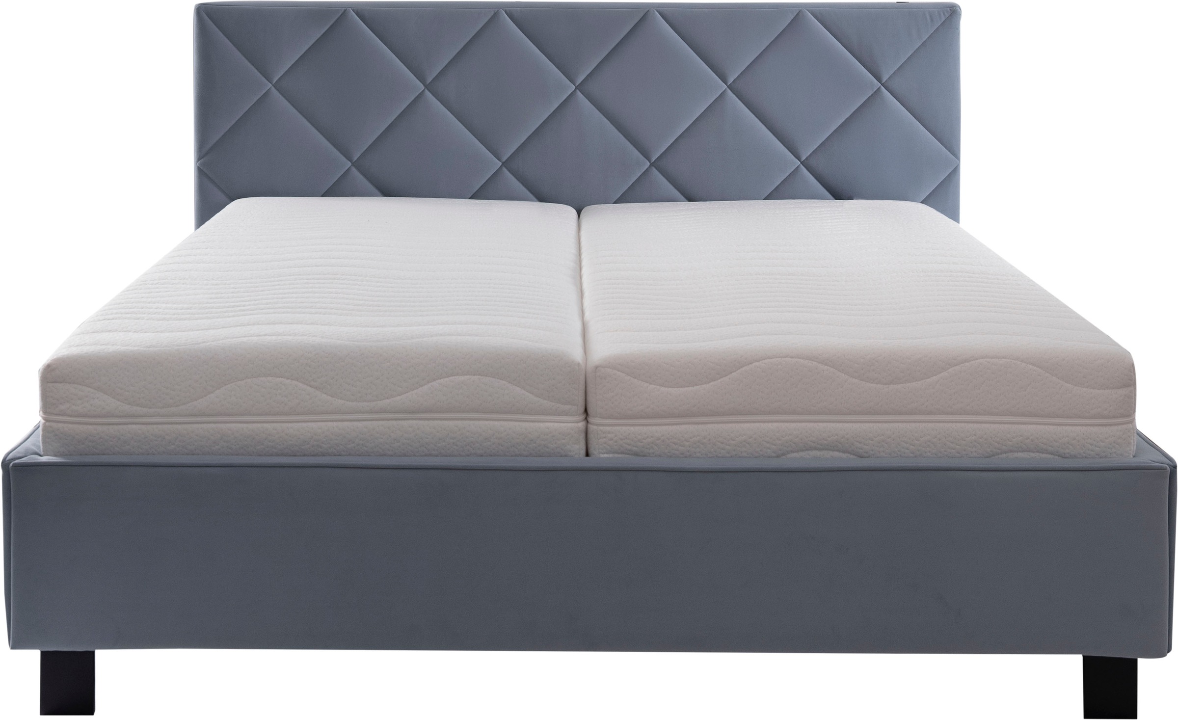 alina Polsterbett »Nicuro« 180x200cm, mit verschiedenen Matratzen und Lattenrosten