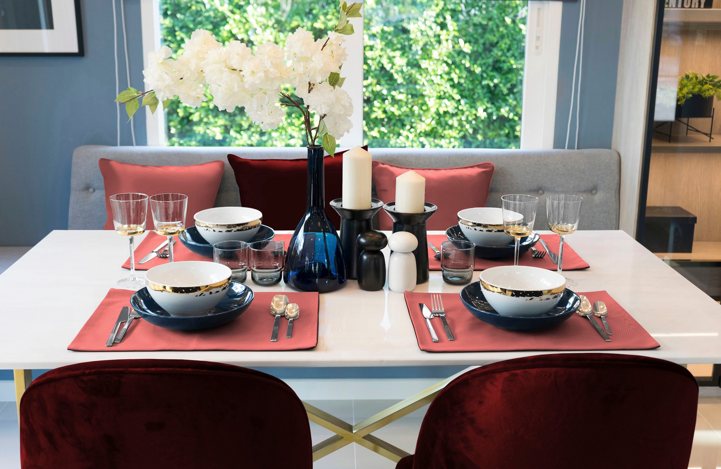 Adam Platzset »Uni Collection Light« GOTS zertifiziert, Made in Germany günstig online kaufen