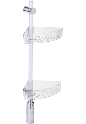 WENKO Duschregal »LED Duscheckregal«, 74 cm, LED-Duschstange mit Bewegungsmelder und 2... kaufen