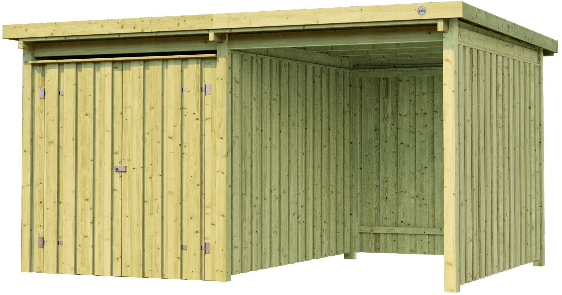 weka Gerätehaus »Lagerhaus 607 Variante 2, kdi, 20 mm«