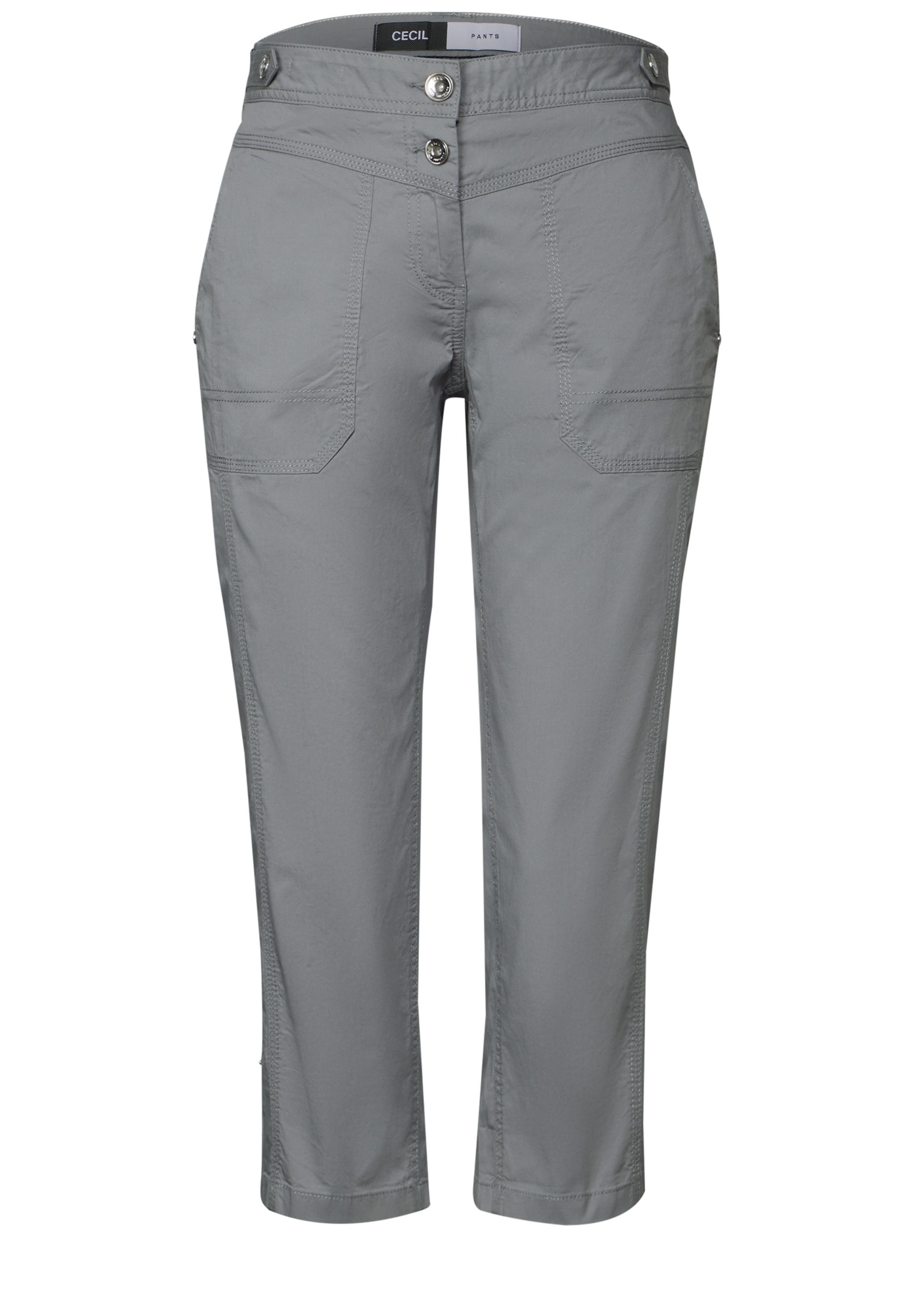 Cecil Caprihose »Style New York«, mit Knopfdetails am Bund