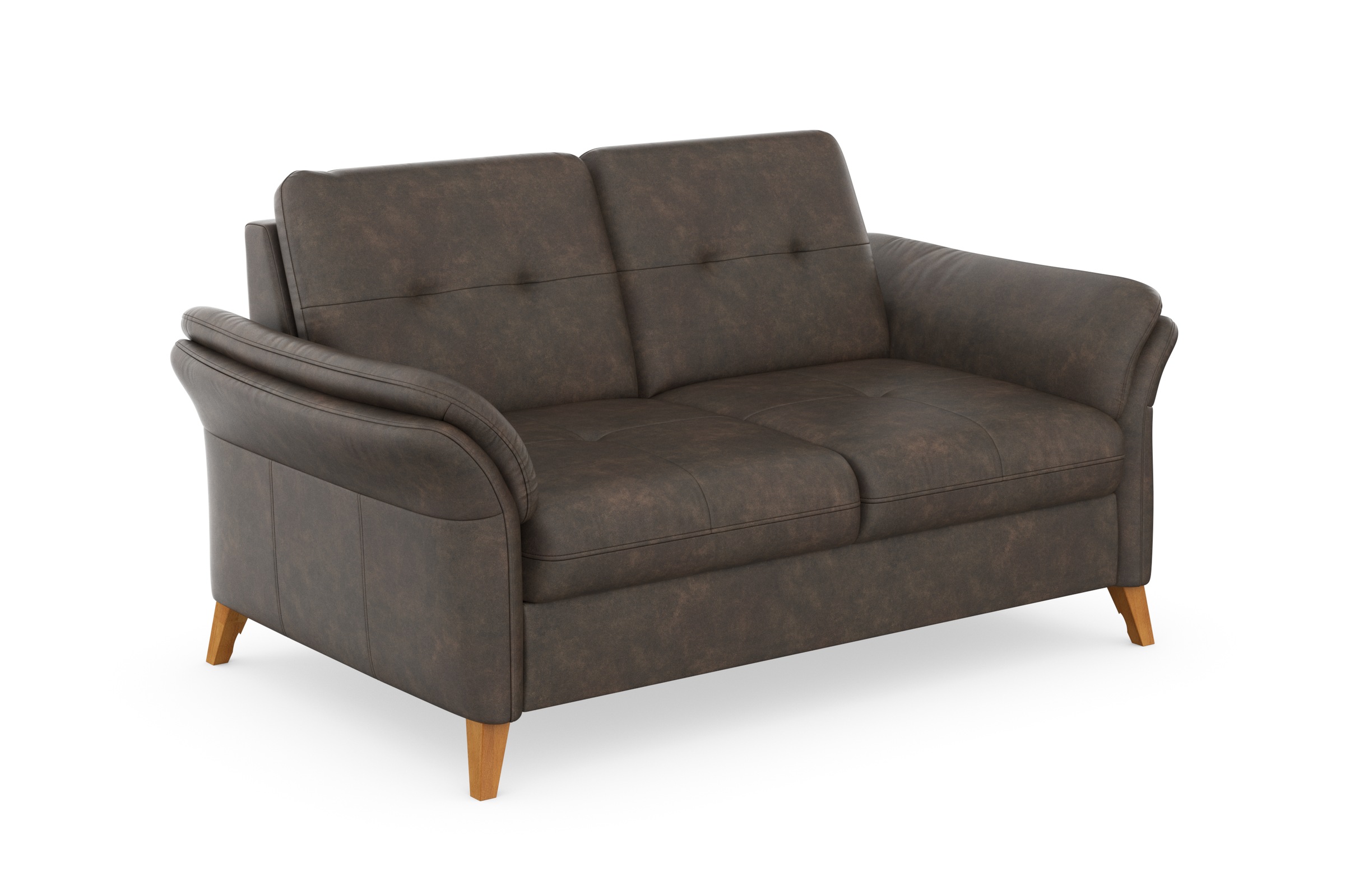sit&more 2-Sitzer »Göteborg«, inklusive Sitztiefenverstellung und Federkern
