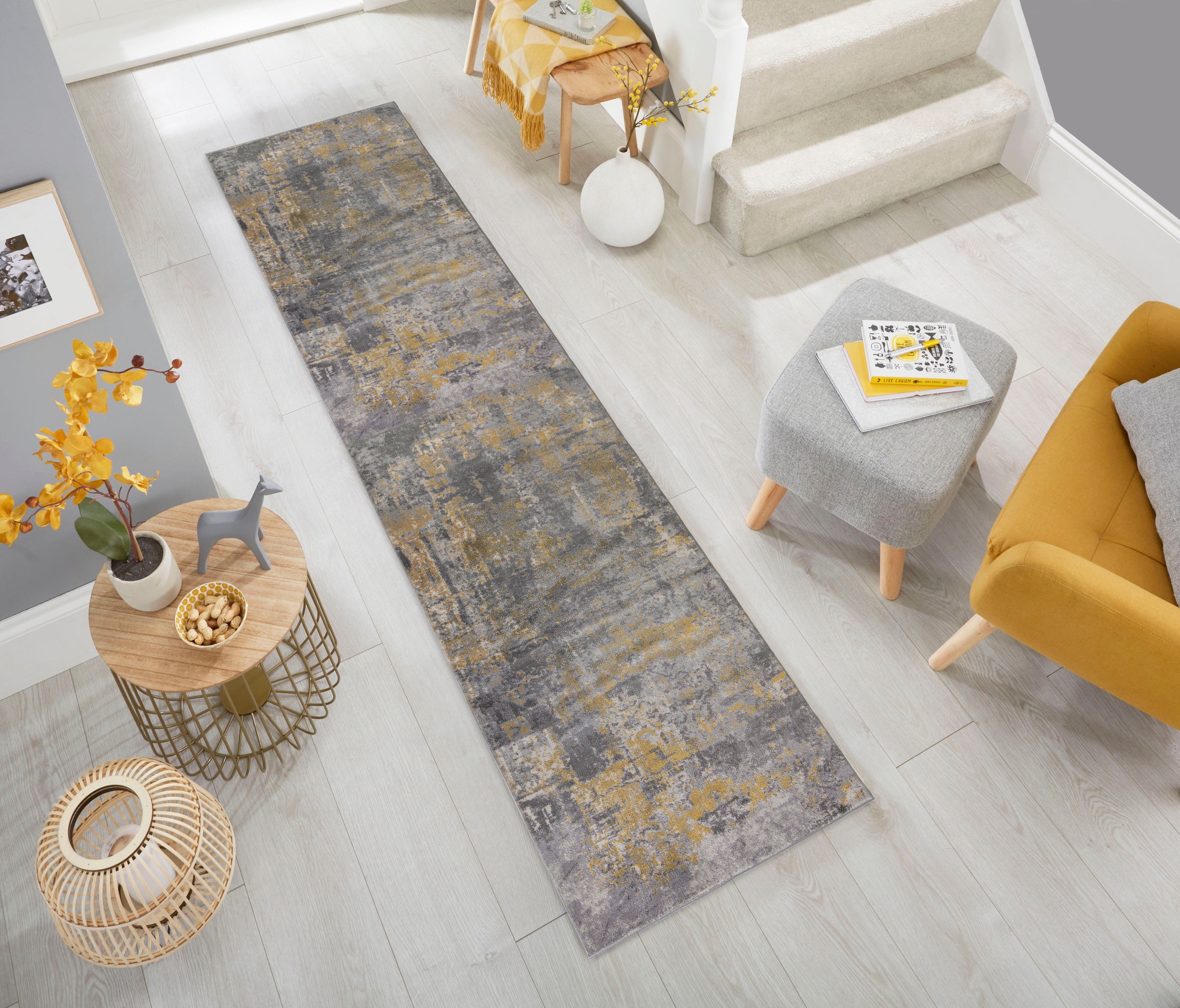 FLAIR RUGS Läufer »Wonderlust«, rechteckig, 10 mm Höhe, fußbodenheizungsgee günstig online kaufen