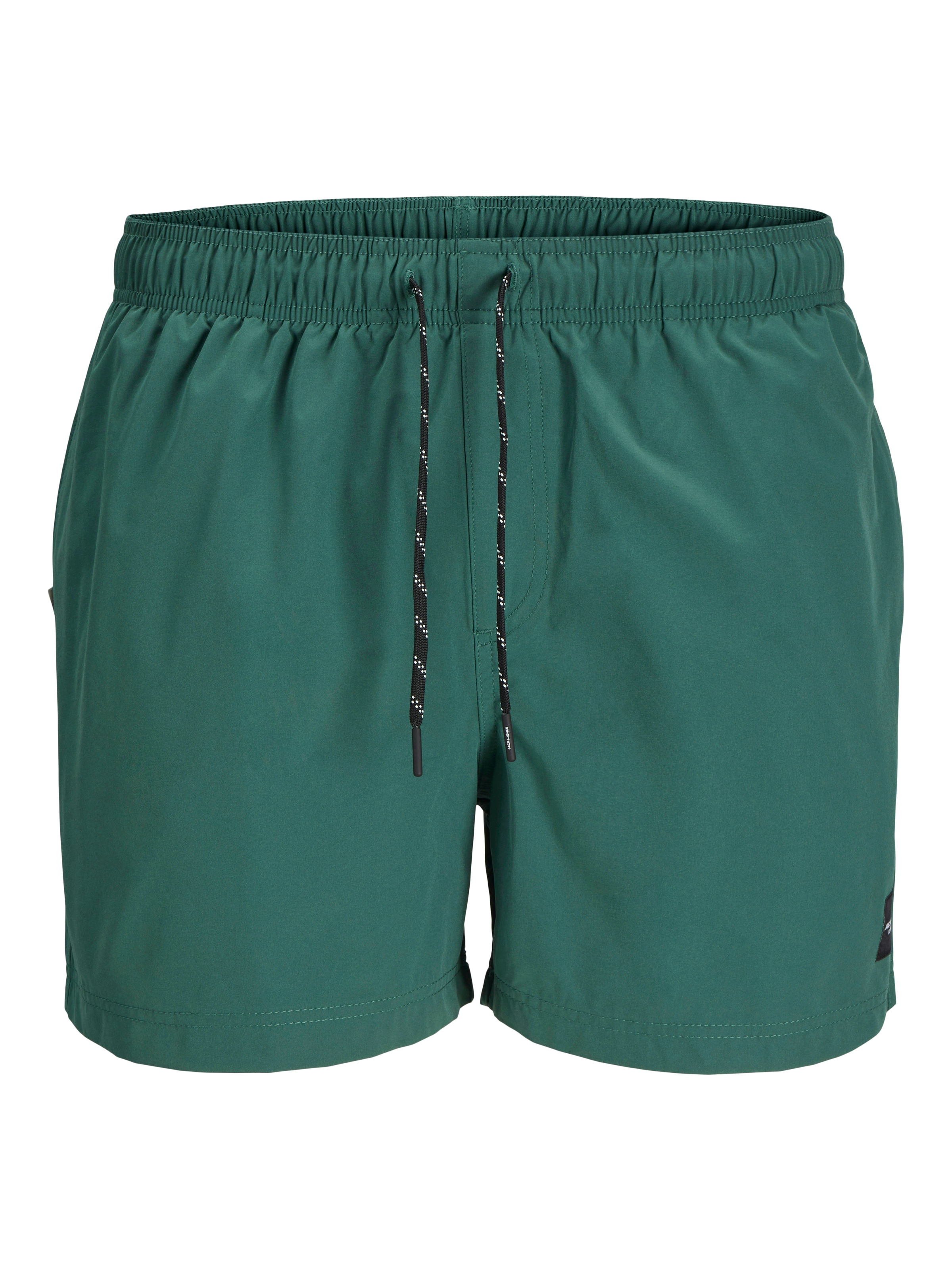 Jack & Jones Badeshorts »JPSTMAUI  Badeshort mit elastischem Bund und normalem Schnitt« unifarben, modisch, slim fit, Polyester