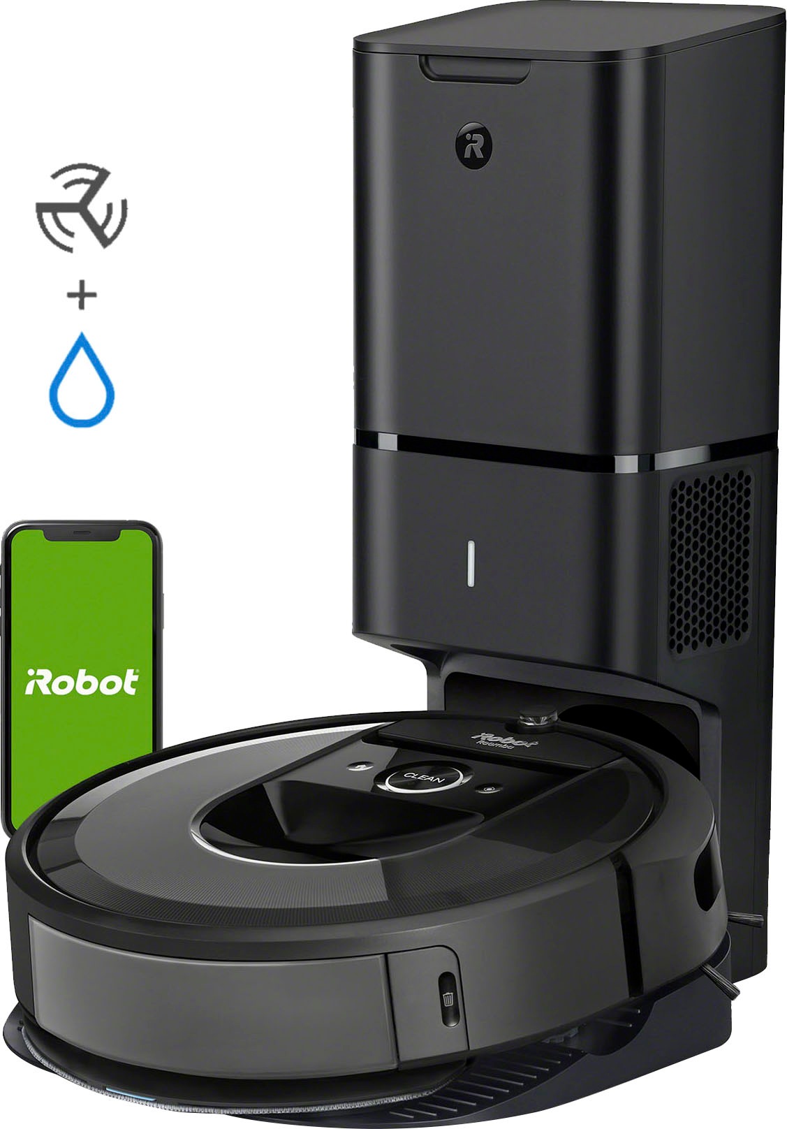 iRobot Saugroboter »Roomba Combo i8+ (i857840) inkl. autom. Absaugstation«