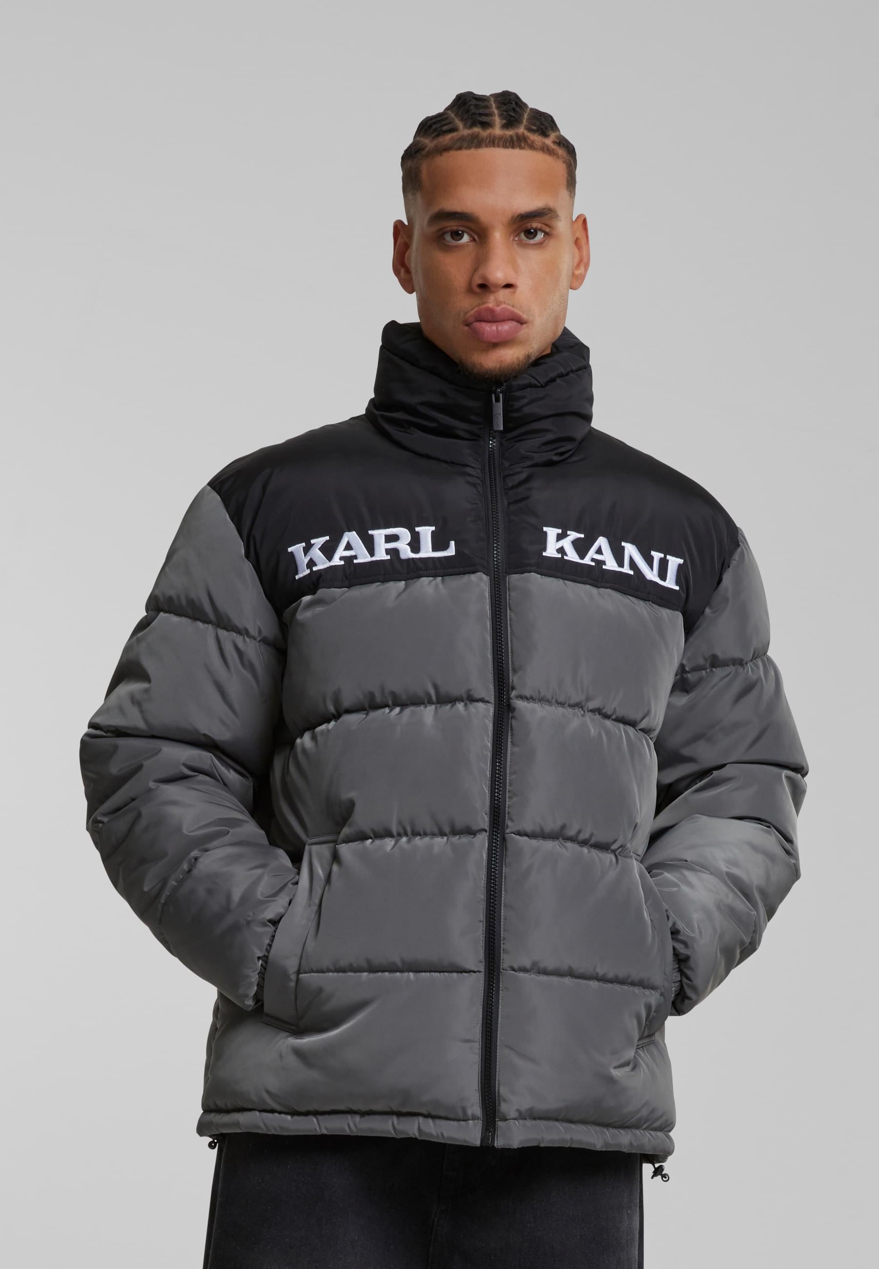 Karl Kani Winterjacke »Karl Kani Karl Kani Retro Essential Puffer Jacket« 1 Stk. tlg. ohne Kapuze