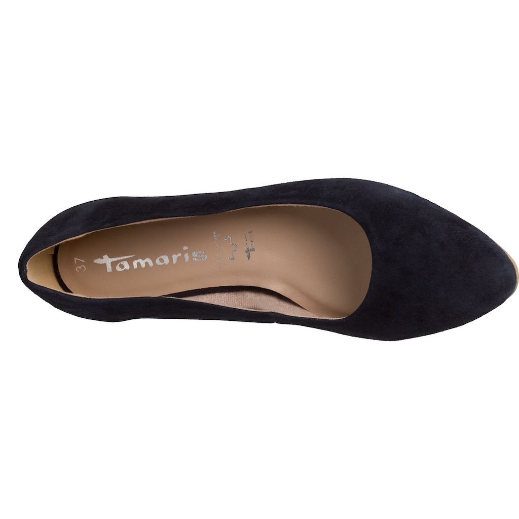 Tamaris Ballerina, Flats, Business Schuh mit TOUCH-IT Ausstattung, schmale Form