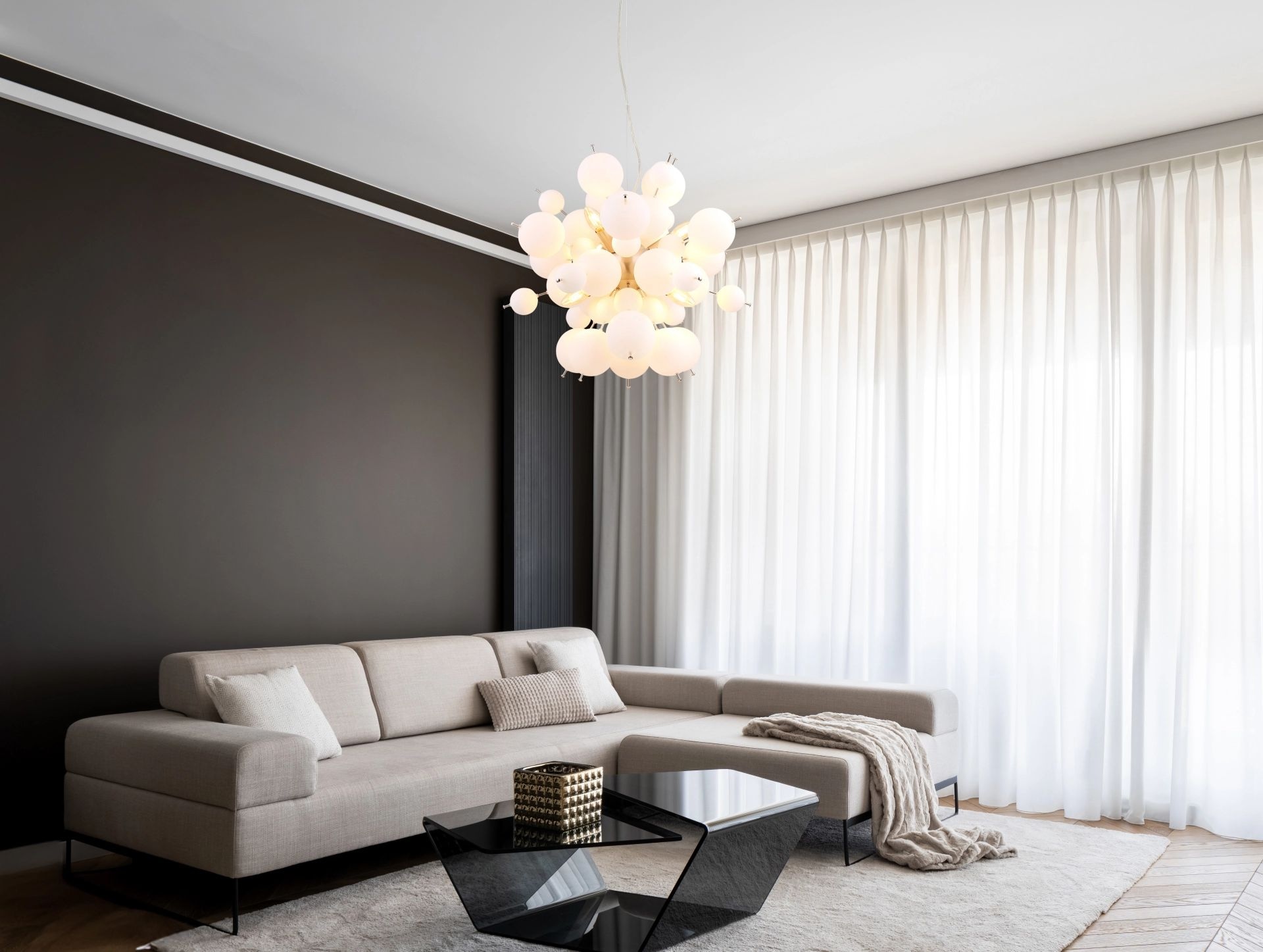 GLOBO LIGHTING Hängeleuchte »UDO«, Leuchtmittel E14 | ohne Leuchtmittel, 1800lm Output